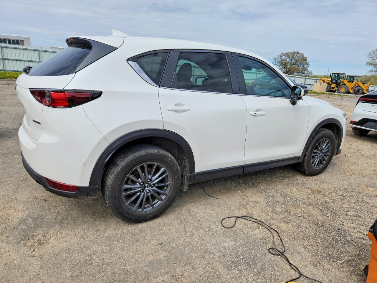 2020 Mazda Cx-5 Touring White vin: JM3KFBCM2L0798594