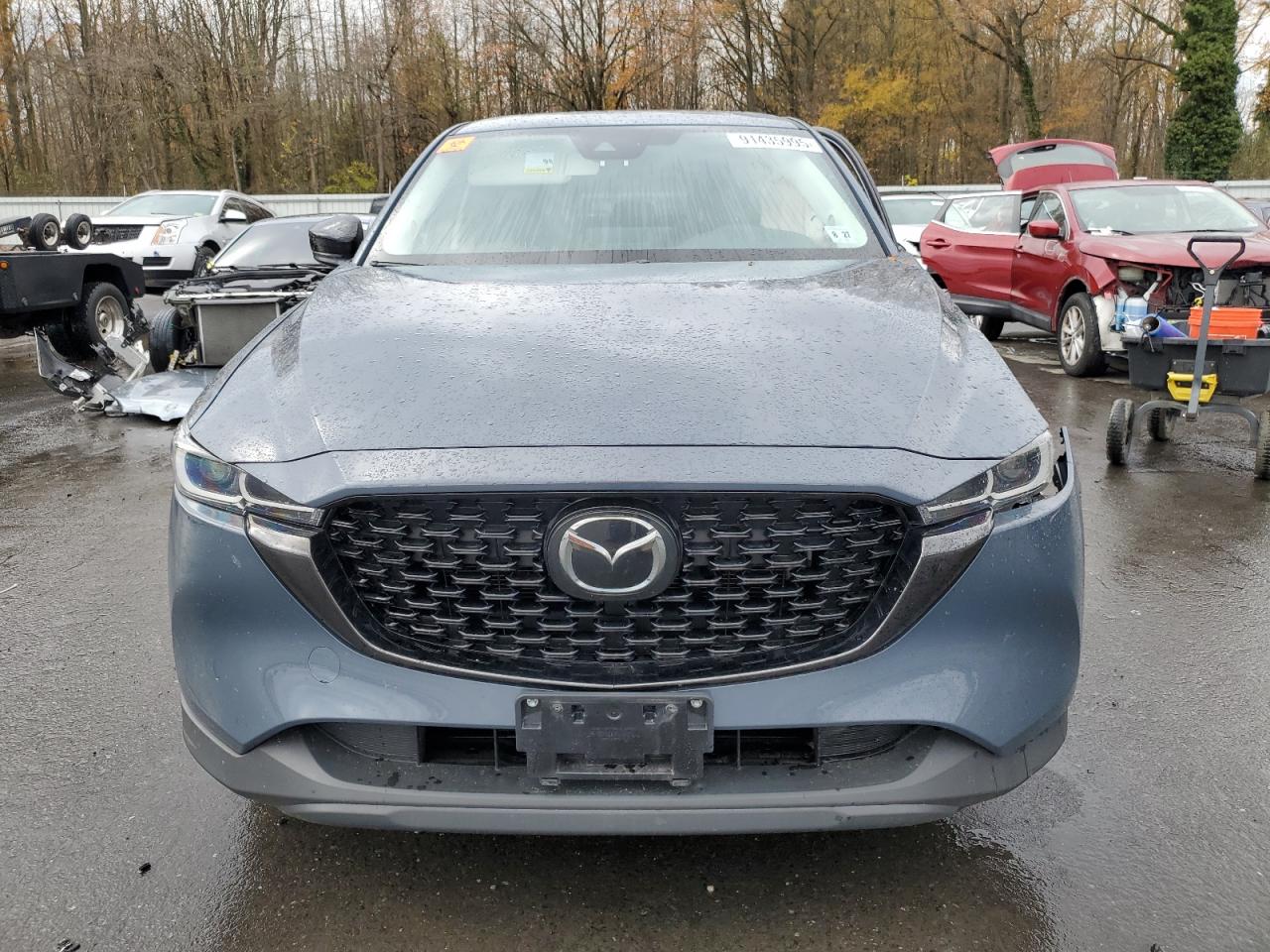 2022 Mazda Cx-5 Preferred Синий vin: JM3KFBCM2N1551900