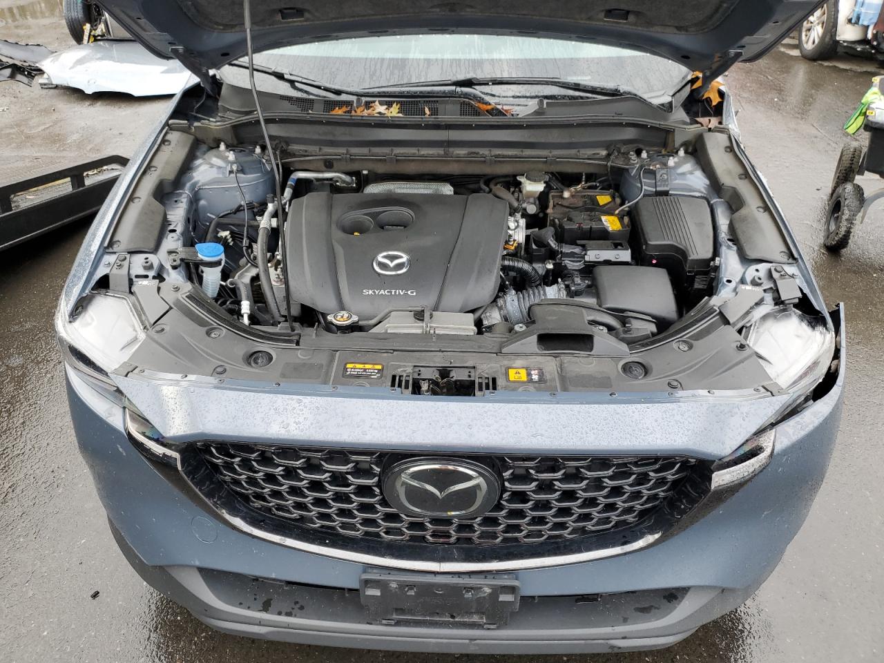 2022 Mazda Cx-5 Preferred Синий vin: JM3KFBCM2N1551900