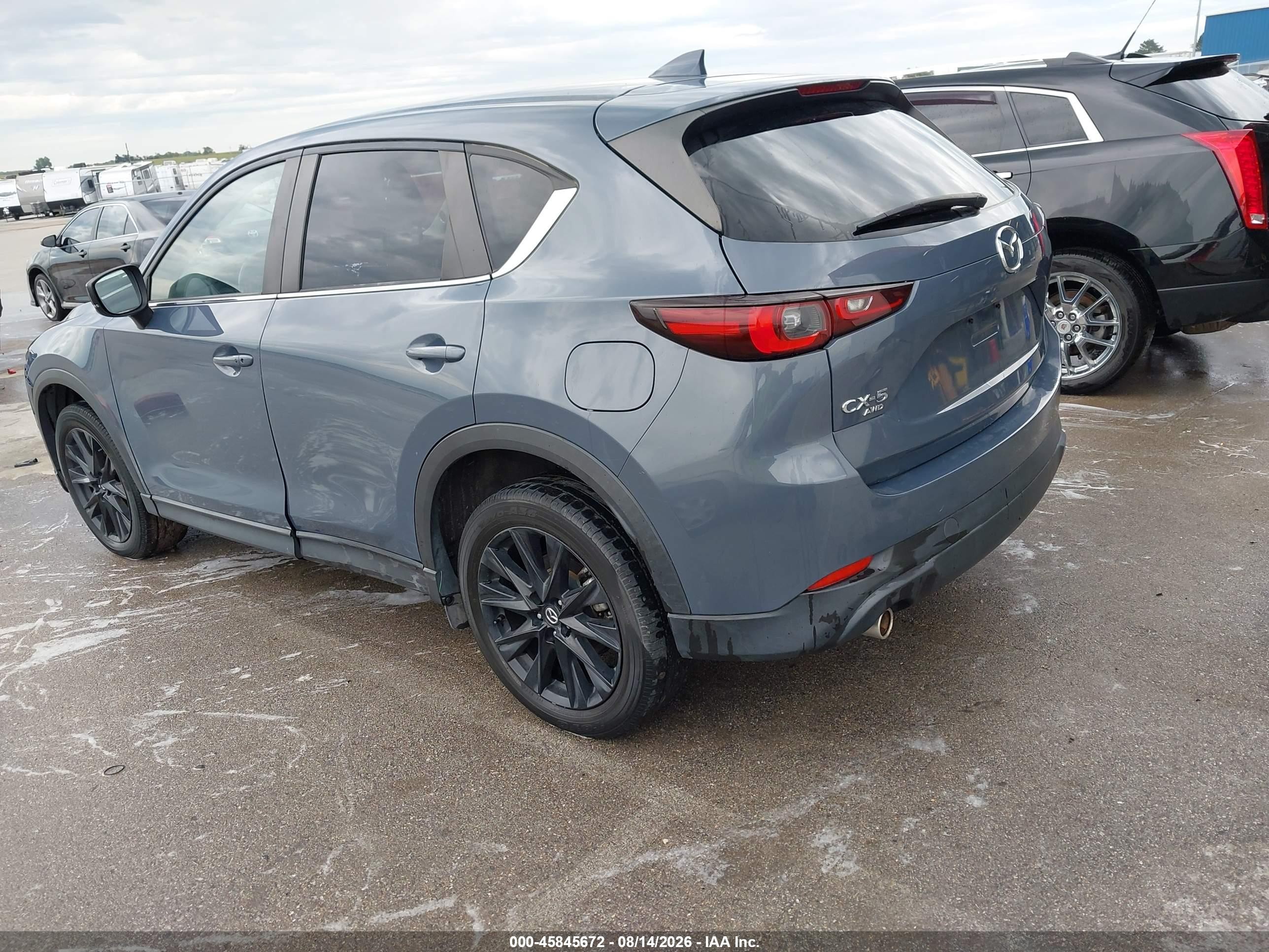 2023 Mazda Cx-5 2.5 S Carbon Edition Gray vin: JM3KFBCM2P0192119