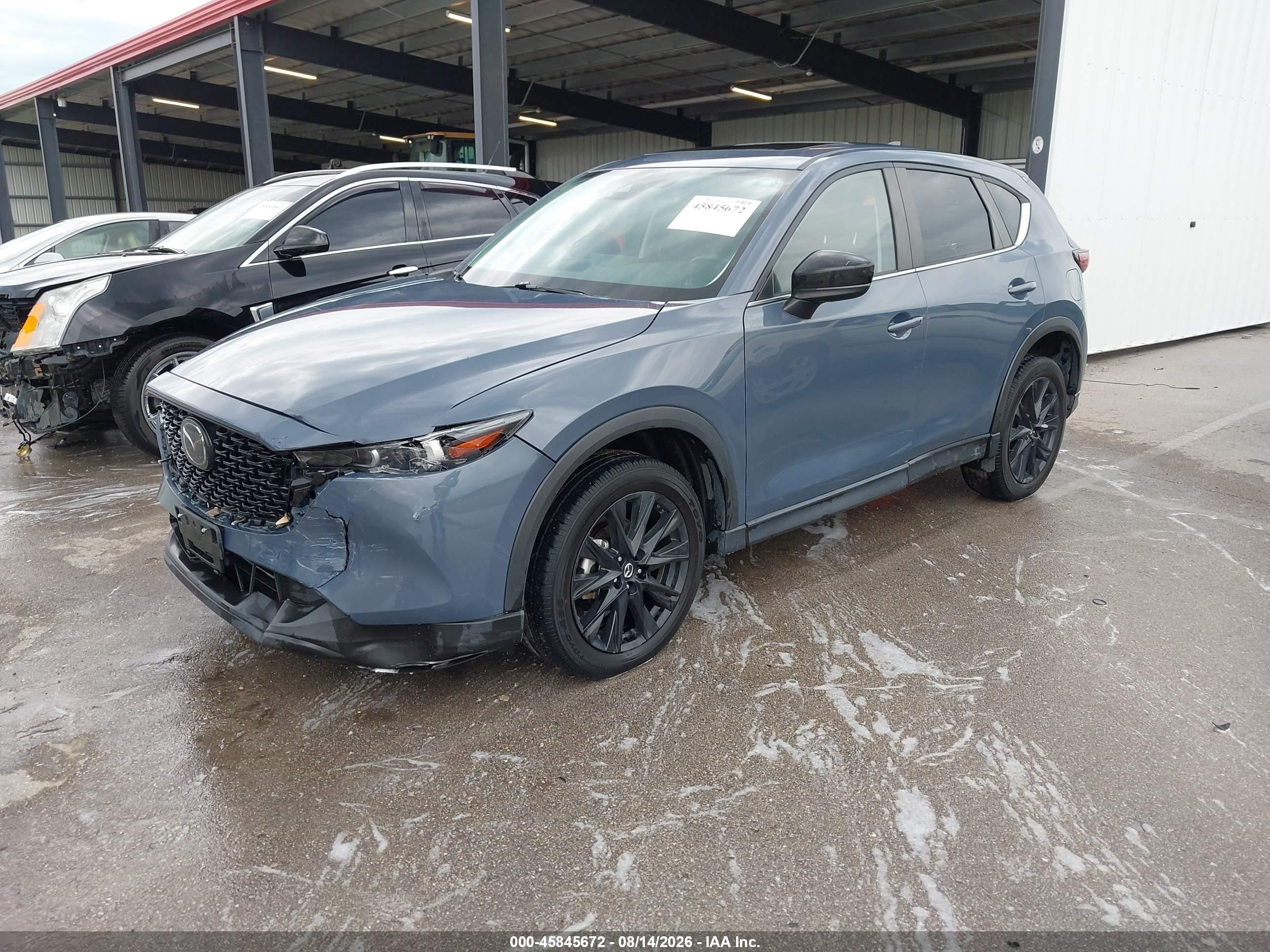 2023 Mazda Cx-5 2.5 S Carbon Edition Gray vin: JM3KFBCM2P0192119