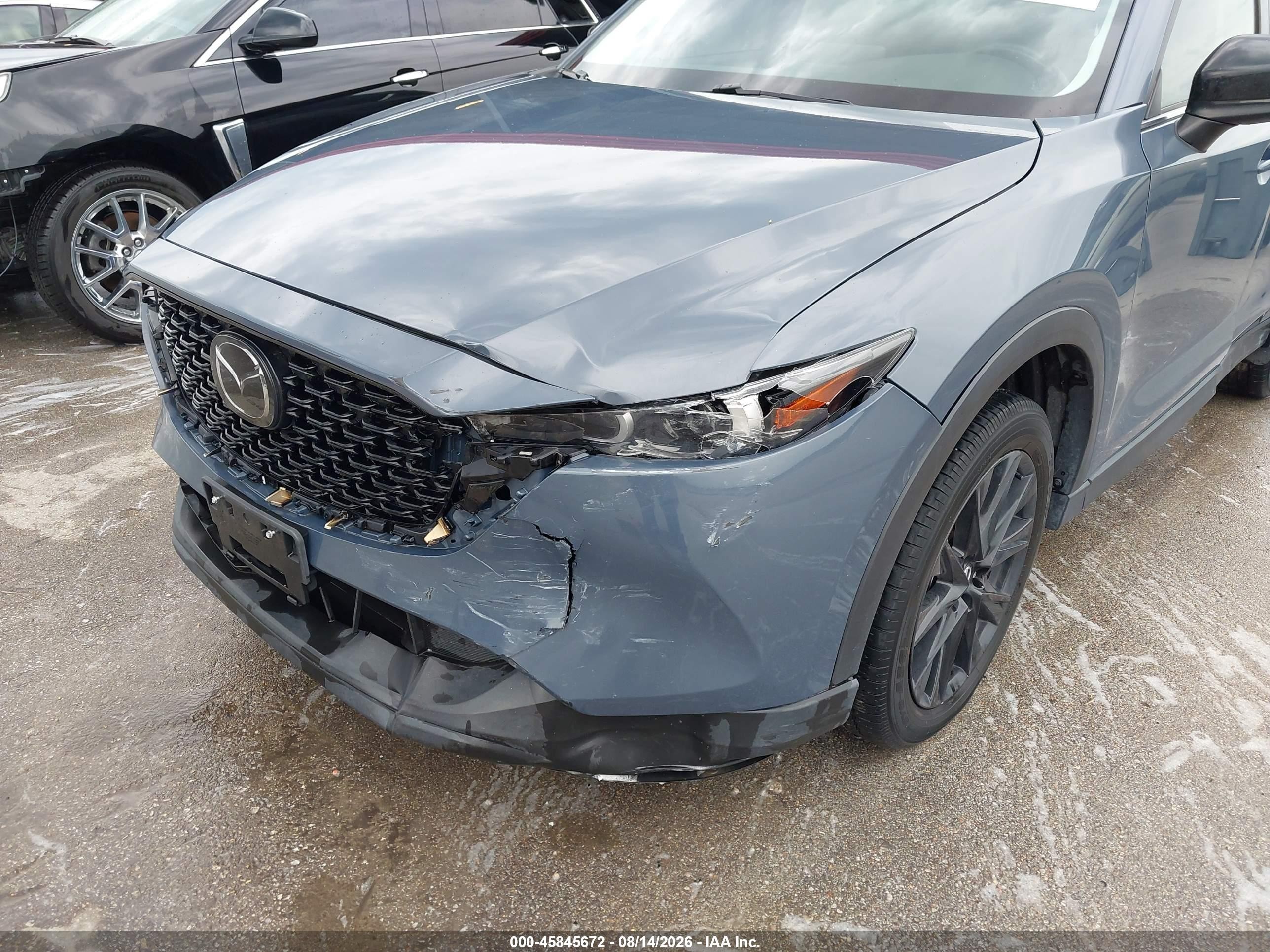 2023 Mazda Cx-5 2.5 S Carbon Edition Gray vin: JM3KFBCM2P0192119