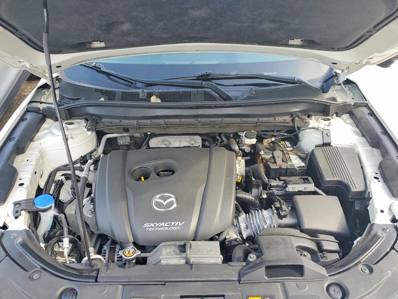 2019 Mazda Cx-5 Touring White vin: JM3KFBCM3K0636097
