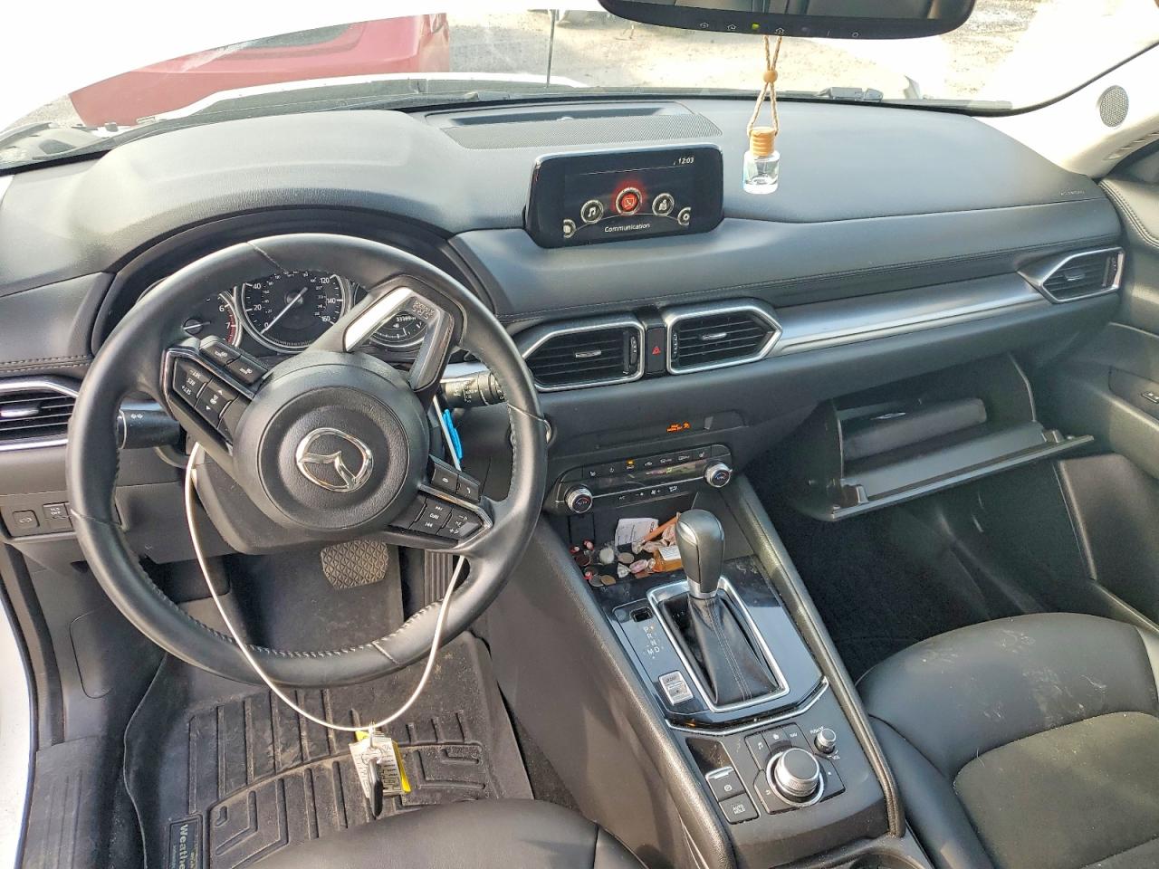 2019 Mazda Cx-5 Touring White vin: JM3KFBCM3K0636097