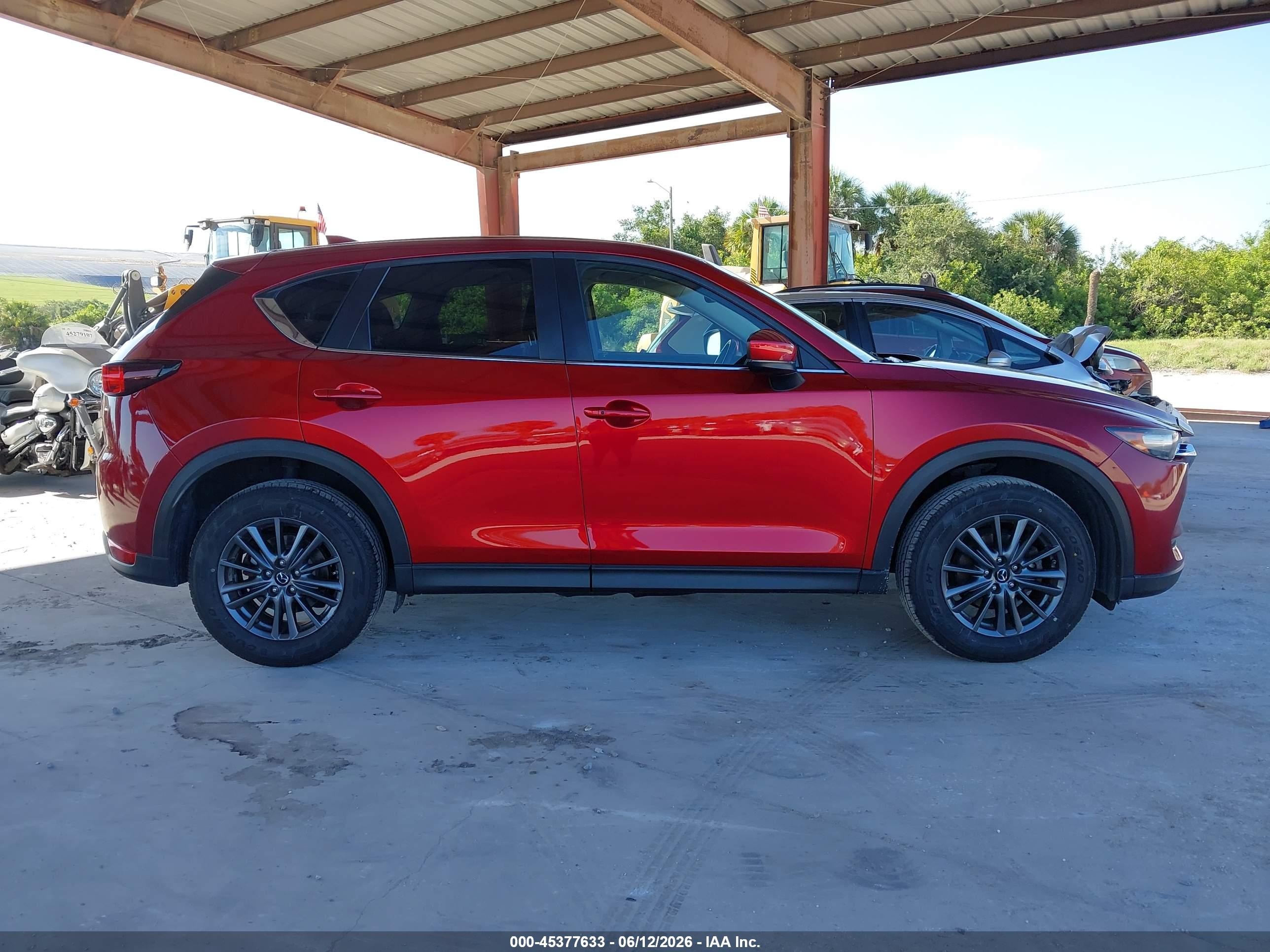 2019 Mazda Cx-5 Touring Red vin: JM3KFBCM3K0664322