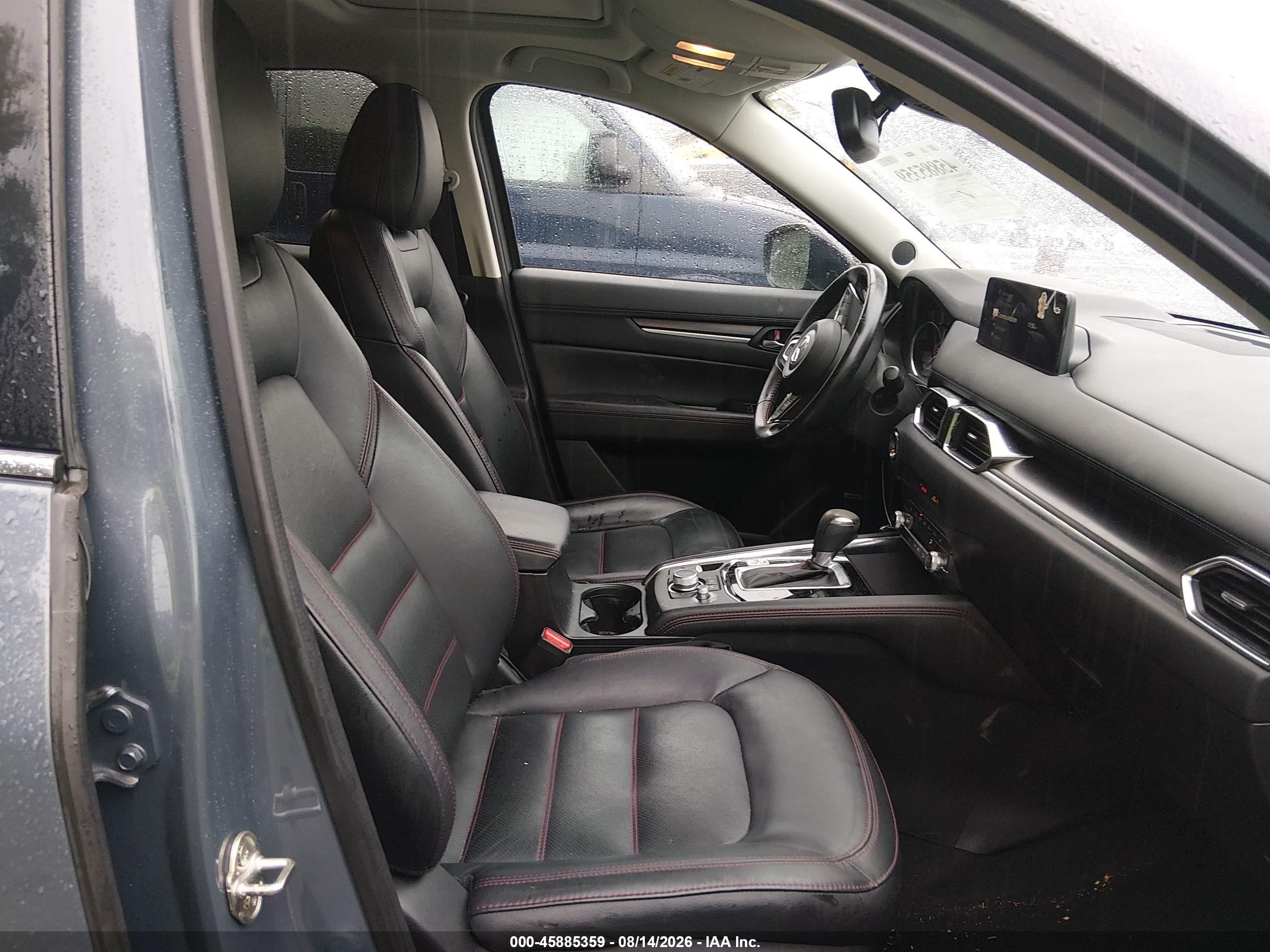 2021 Mazda Cx-5 Carbon Edition Gray vin: JM3KFBCM3M0368798