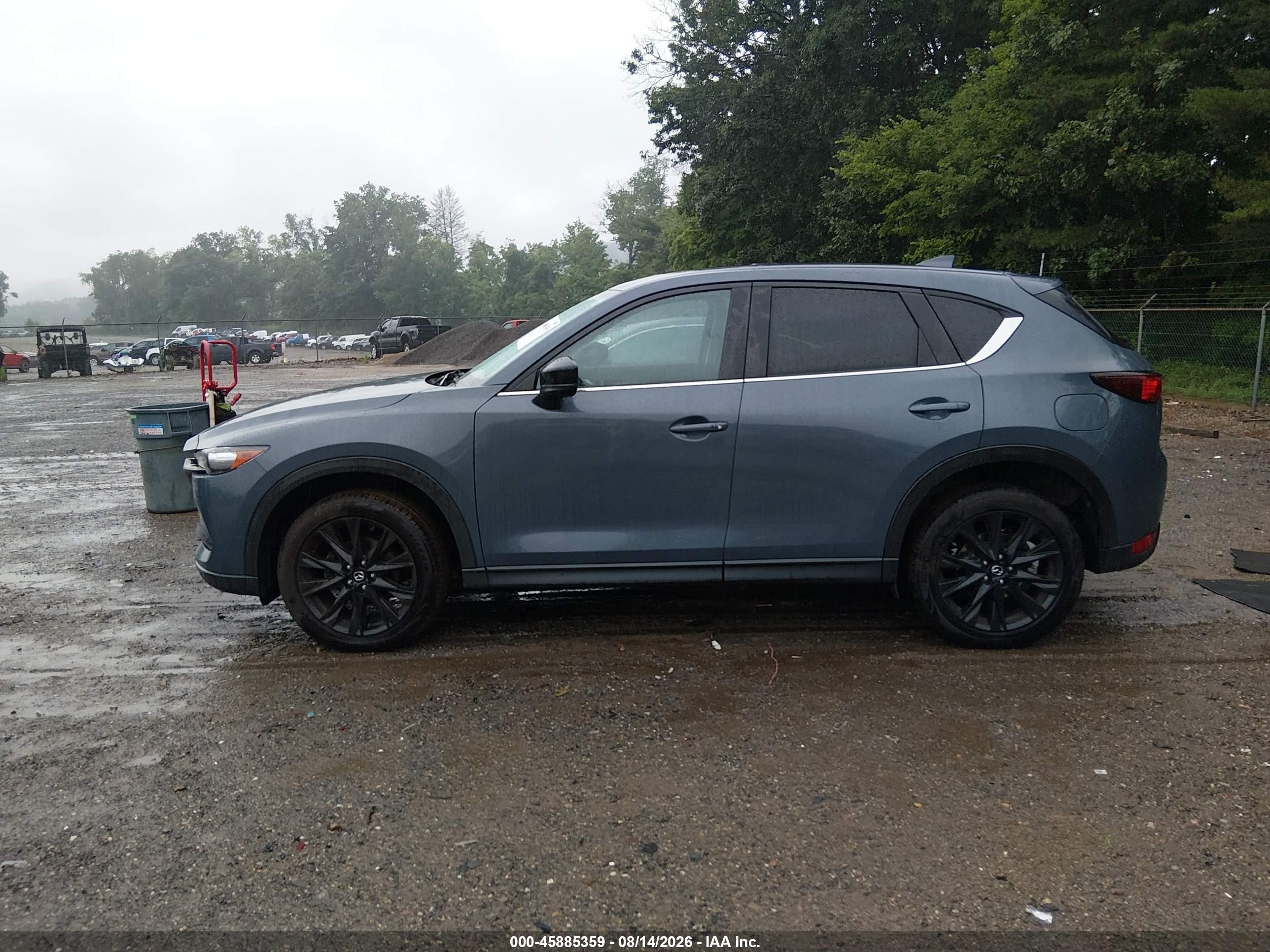 2021 Mazda Cx-5 Carbon Edition Gray vin: JM3KFBCM3M0368798