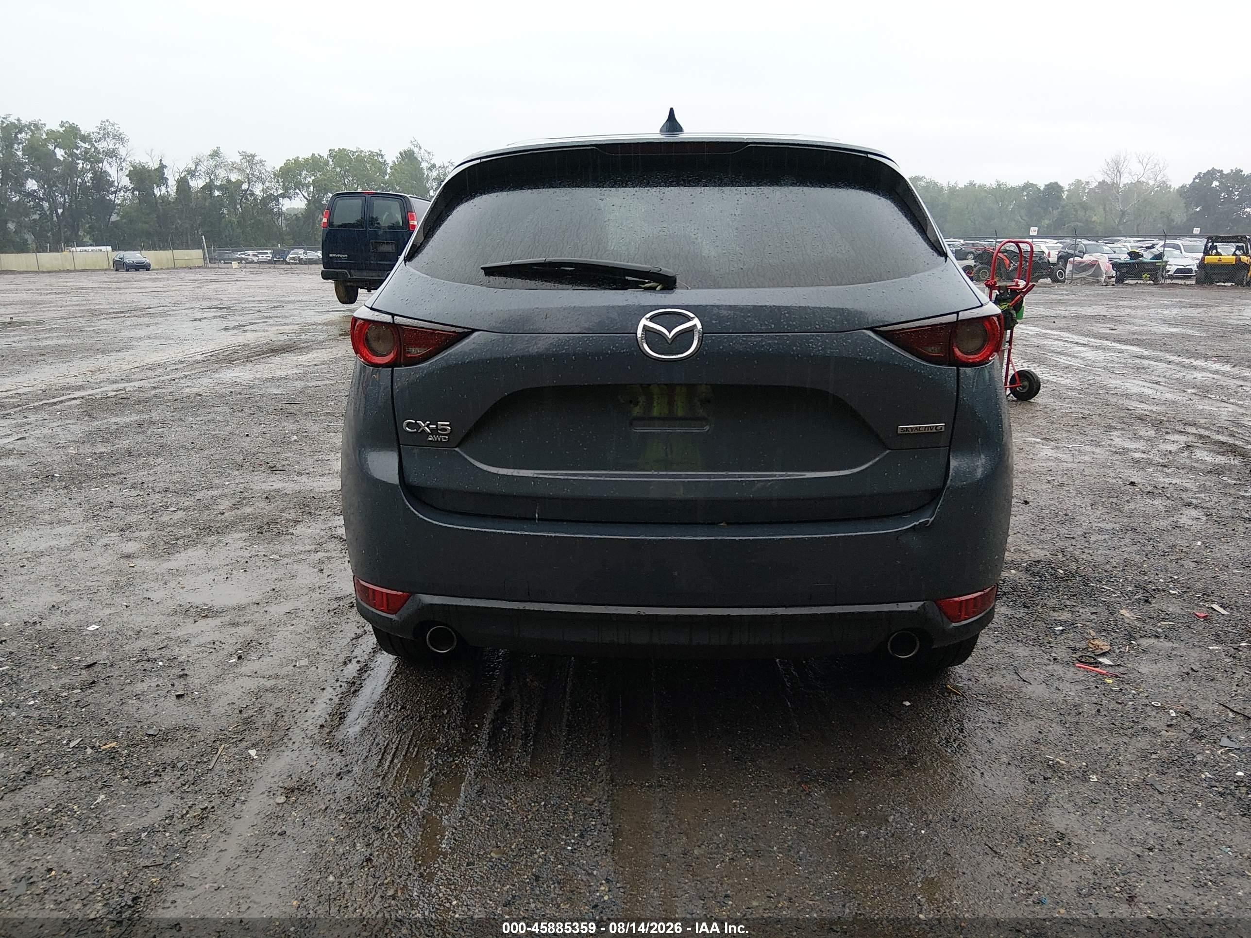 2021 Mazda Cx-5 Carbon Edition Gray vin: JM3KFBCM3M0368798