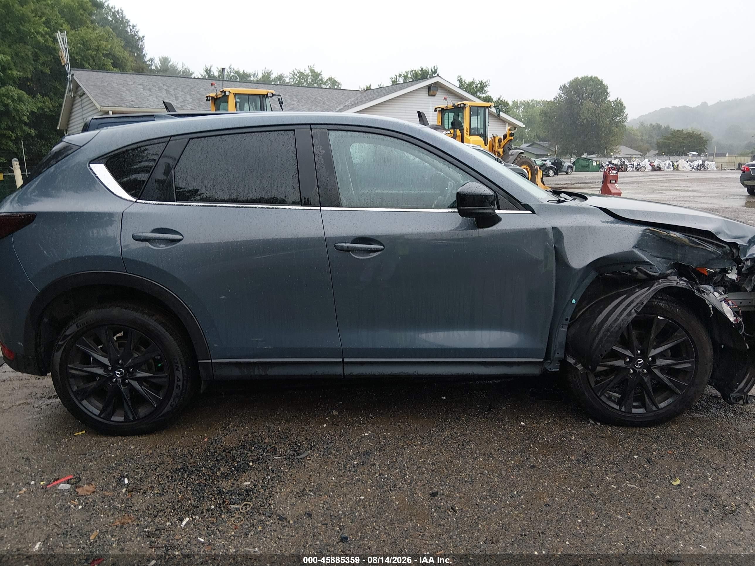 2021 Mazda Cx-5 Carbon Edition Gray vin: JM3KFBCM3M0368798