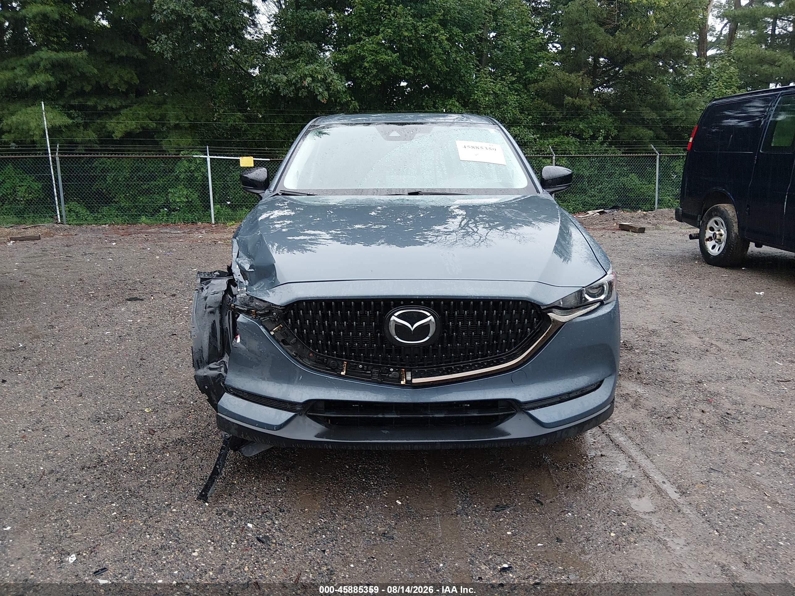 2021 Mazda Cx-5 Carbon Edition Gray vin: JM3KFBCM3M0368798