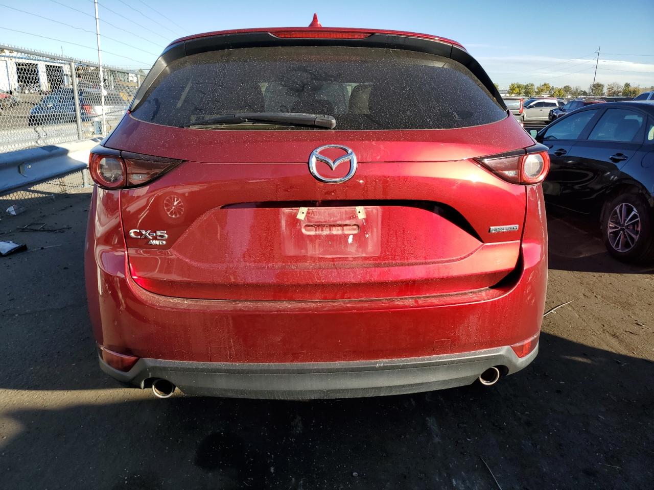2021 Mazda Cx-5 Touring Maroon vin: JM3KFBCM3M0370471