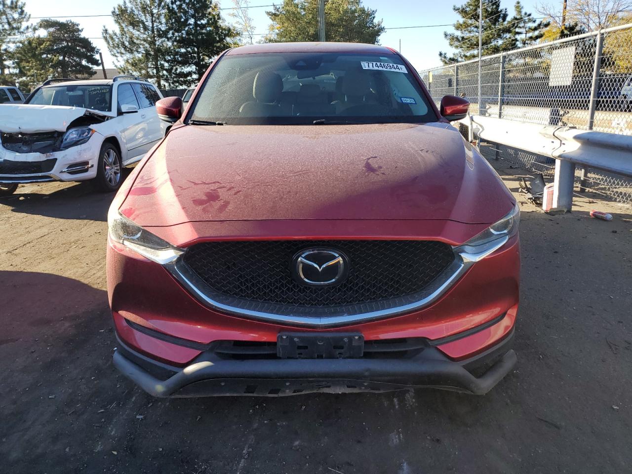 2021 Mazda Cx-5 Touring Maroon vin: JM3KFBCM3M0370471