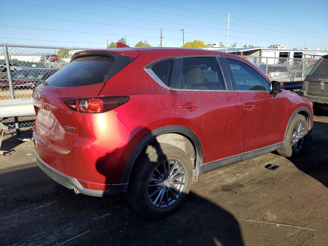 2021 Mazda Cx-5 Touring Maroon vin: JM3KFBCM3M0370471