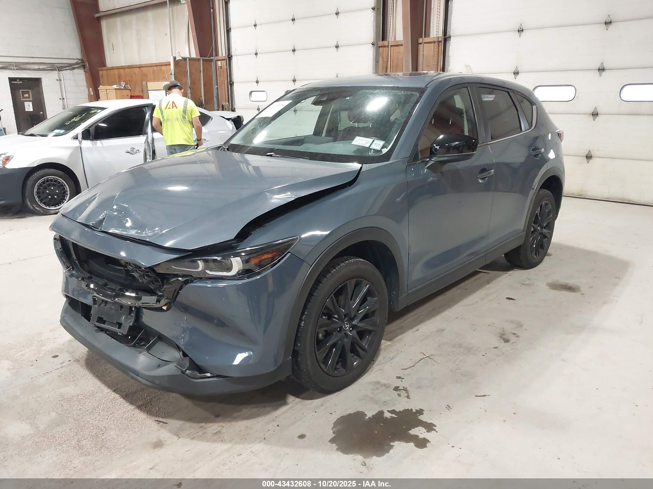 2022 Mazda Cx-5 2.5 S Carbon Edition Blue vin: JM3KFBCM3N0612533