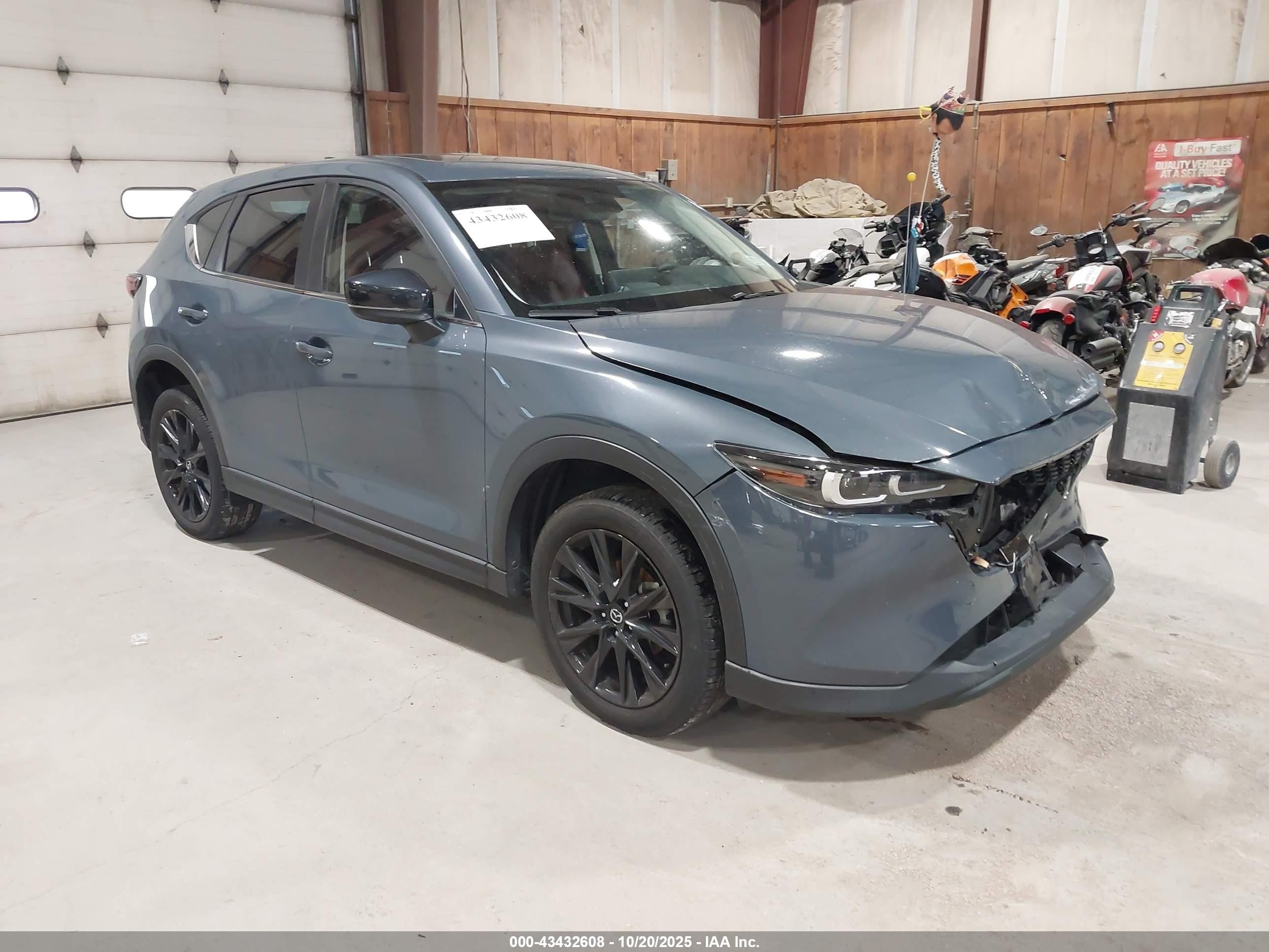 2022 Mazda Cx-5 2.5 S Carbon Edition Blue vin: JM3KFBCM3N0612533
