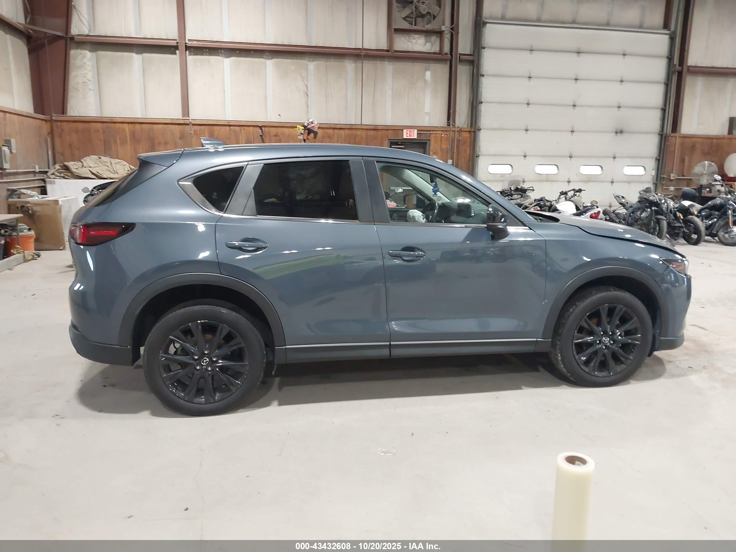 2022 Mazda Cx-5 2.5 S Carbon Edition Blue vin: JM3KFBCM3N0612533