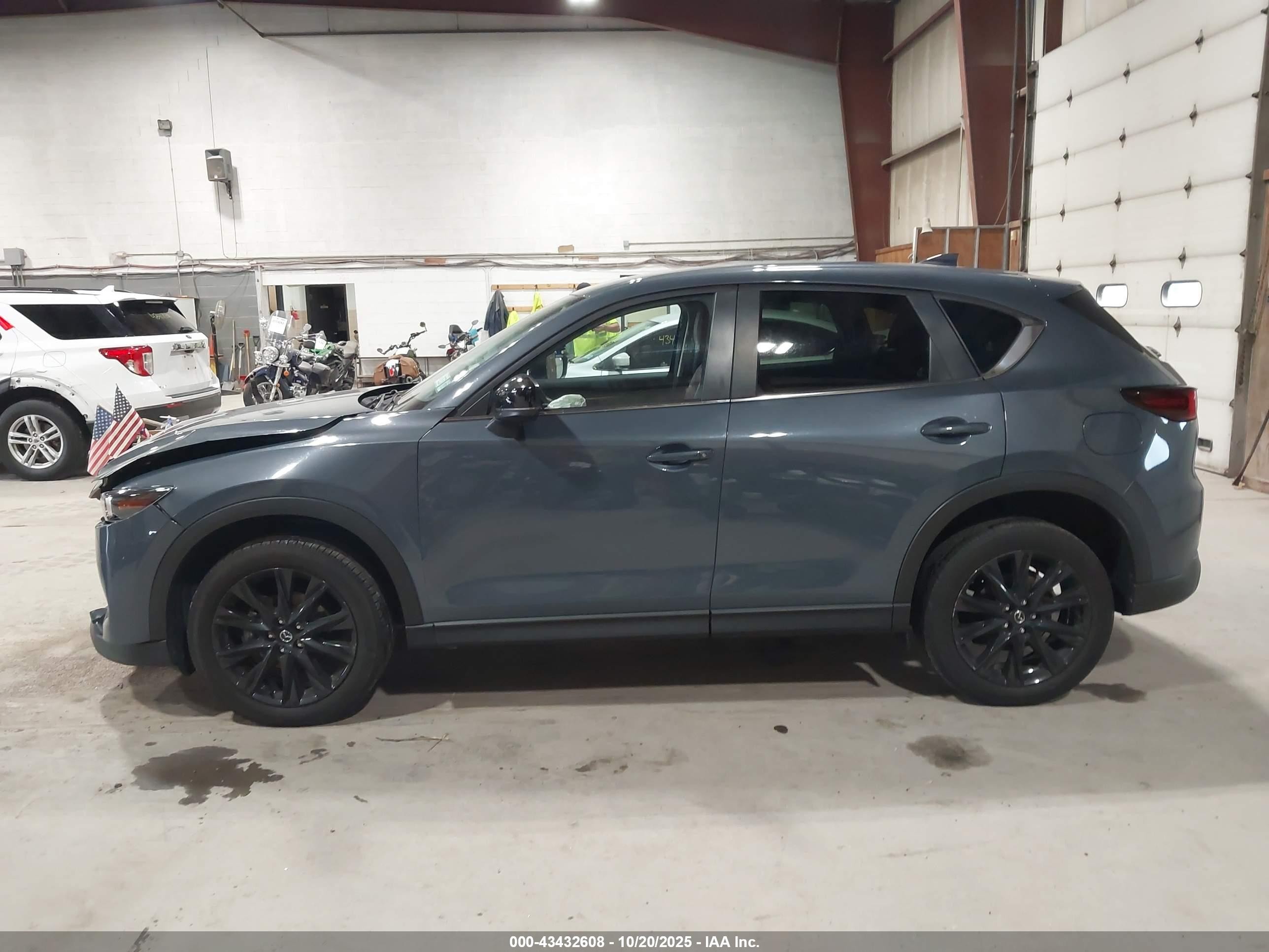 2022 Mazda Cx-5 2.5 S Carbon Edition Blue vin: JM3KFBCM3N0612533