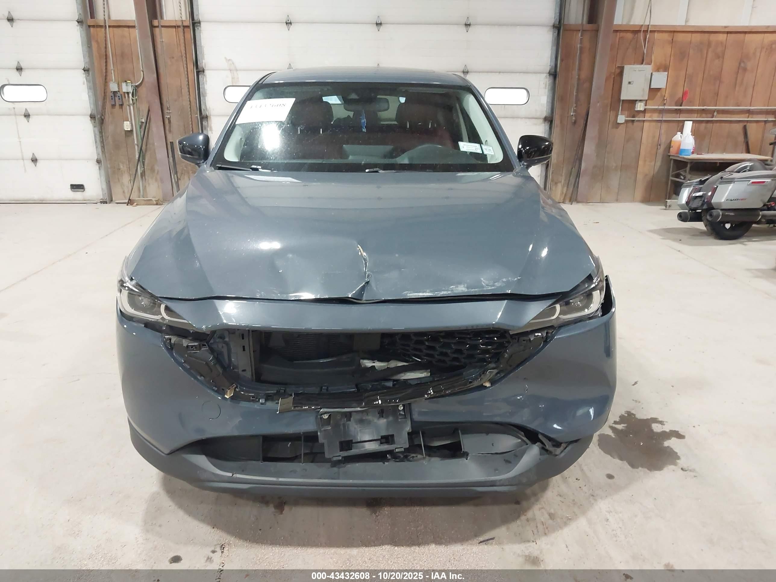 2022 Mazda Cx-5 2.5 S Carbon Edition Blue vin: JM3KFBCM3N0612533