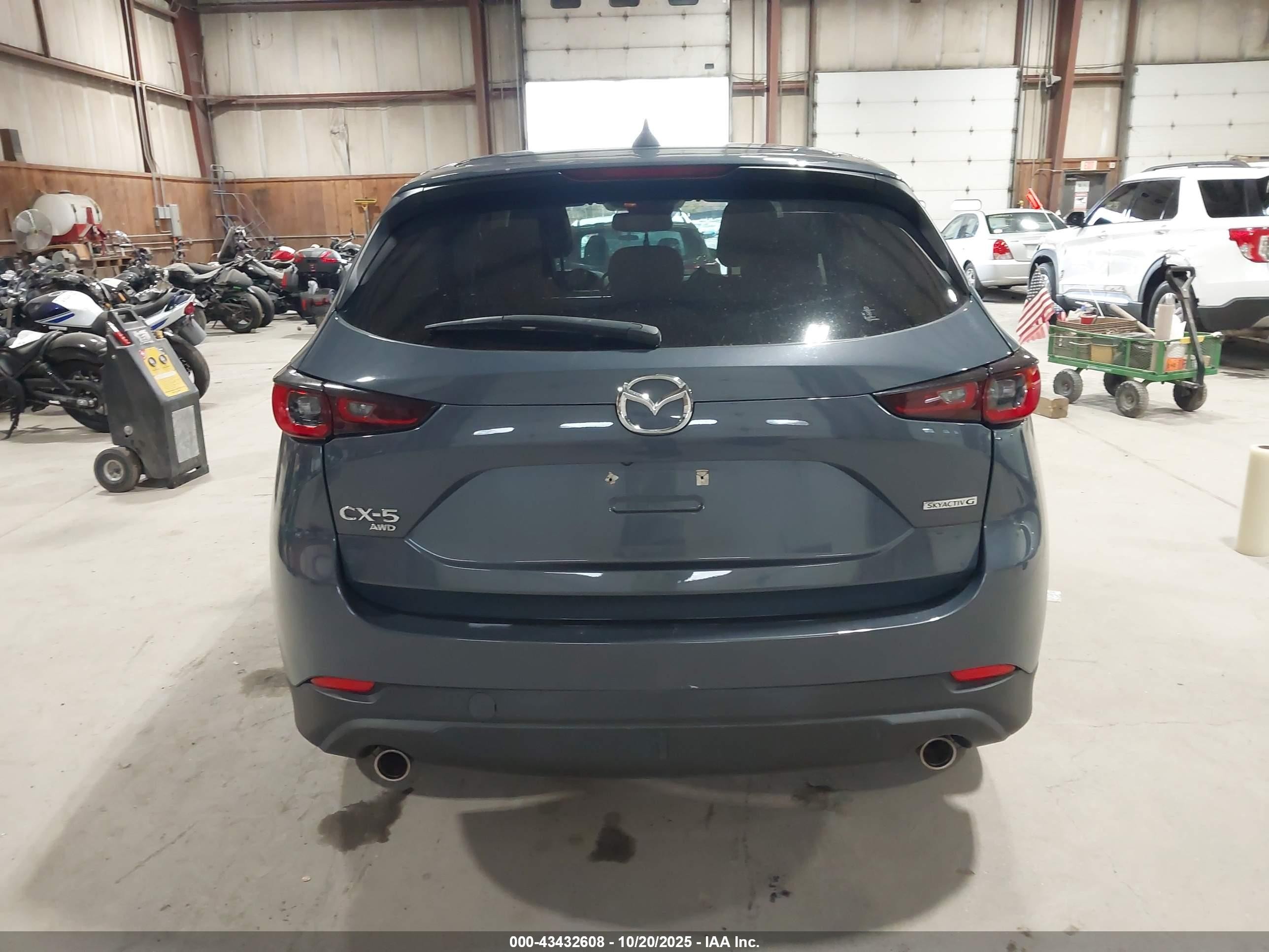 2022 Mazda Cx-5 2.5 S Carbon Edition Blue vin: JM3KFBCM3N0612533