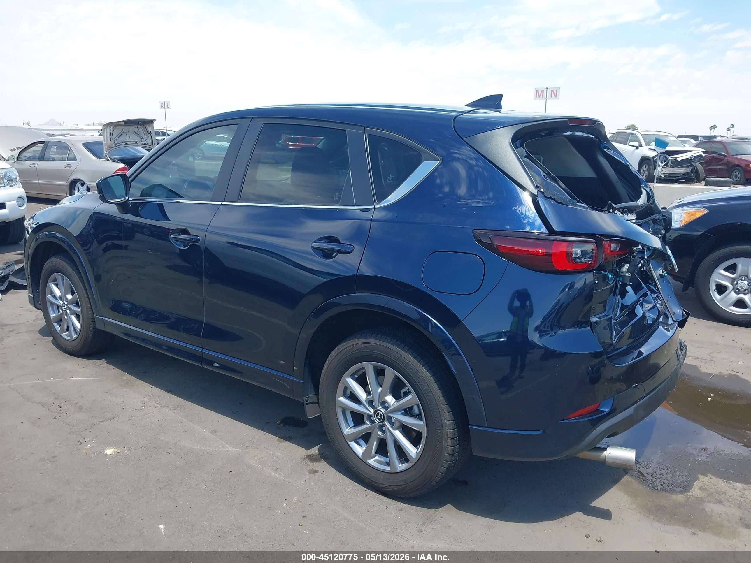 2025 Mazda Cx-5 2.5 S Preferred Blue vin: JM3KFBCM3S0689933