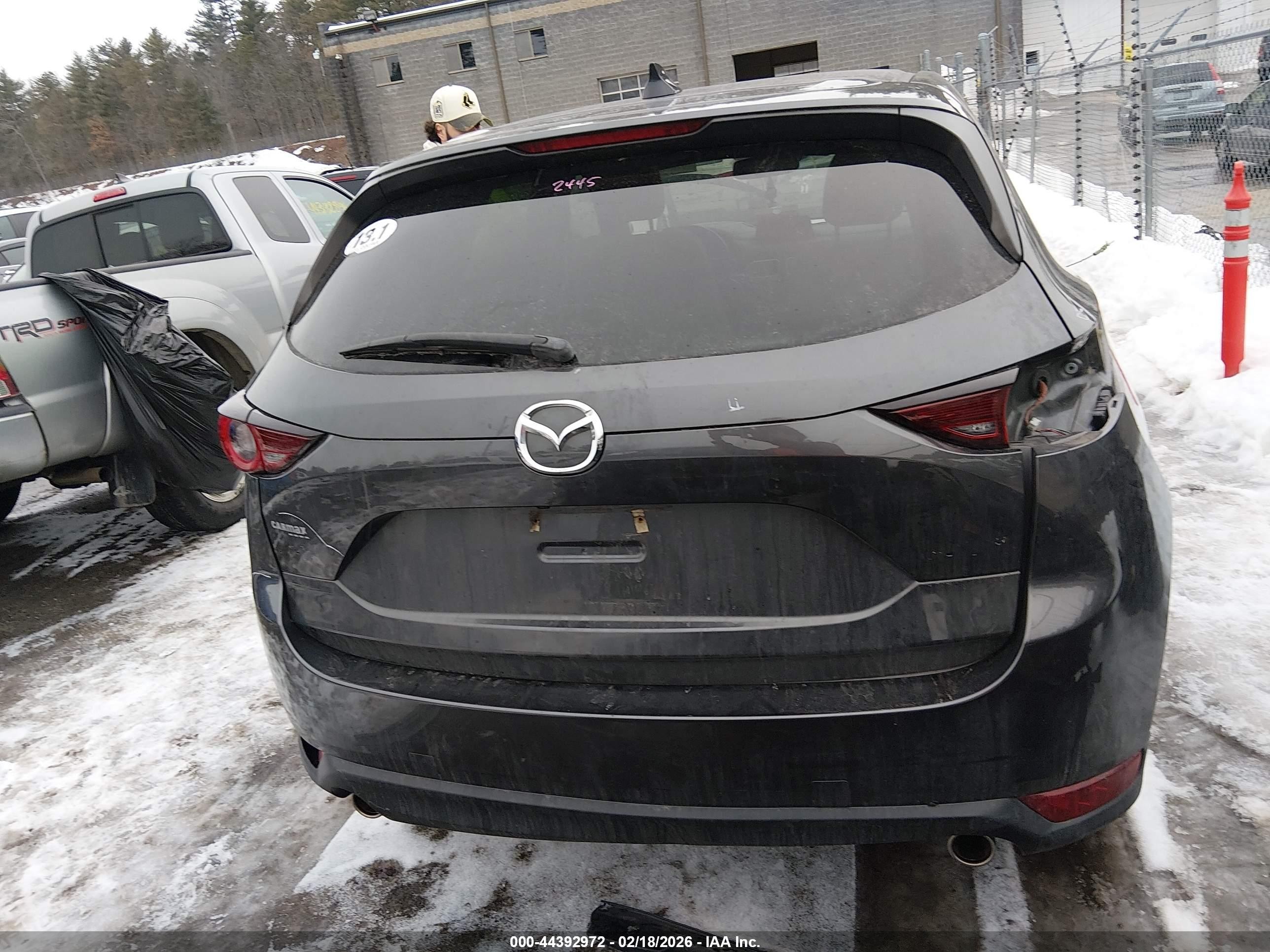 2018 Mazda Cx-5 Touring Gray vin: JM3KFBCM4J0472034
