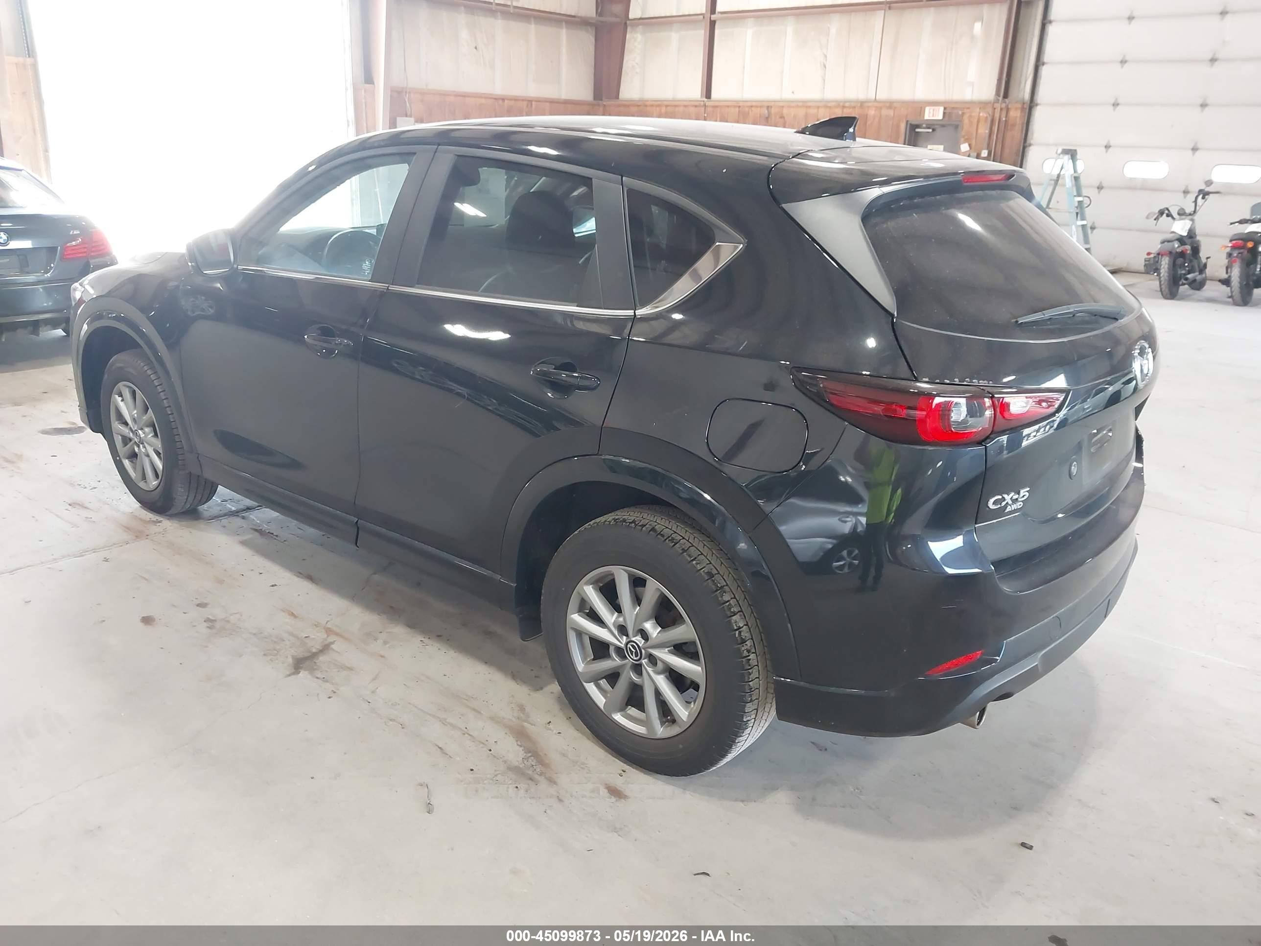 2024 Mazda Cx-5 2.5 S Preferred Black vin: JM3KFBCM4R0362144