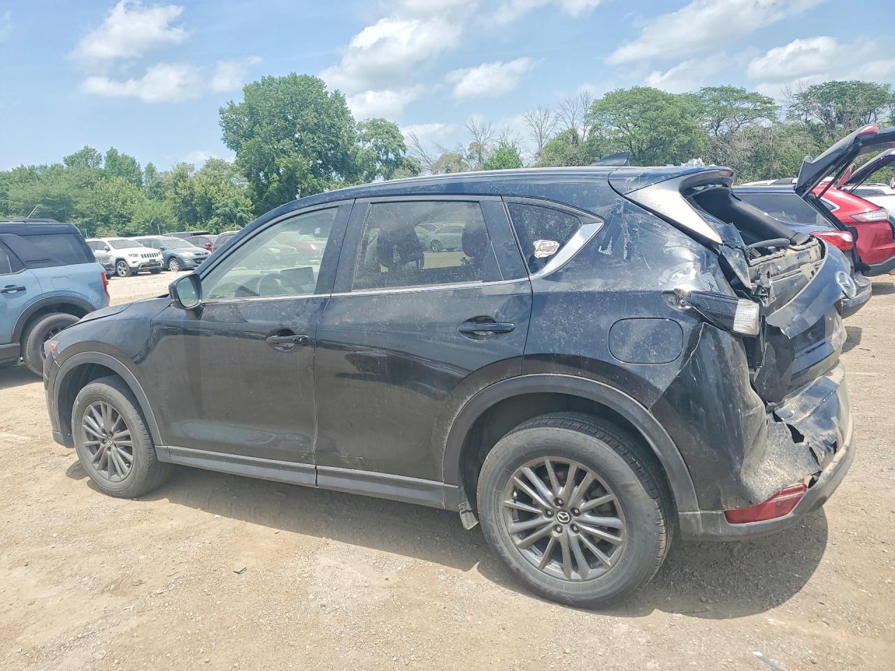 2021 Mazda Cx-5 Touring Black vin: JM3KFBCM5M0337083