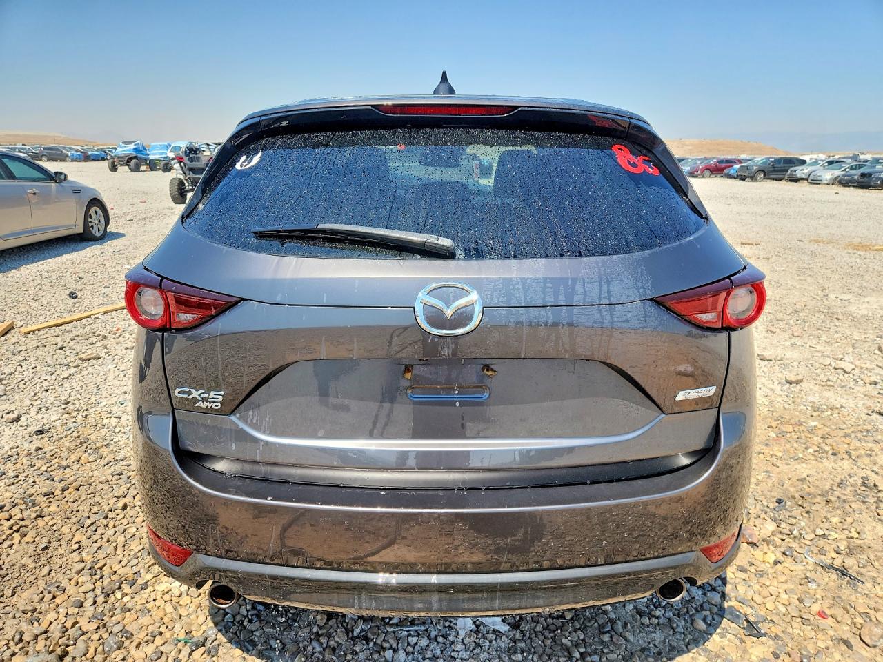 2018 Mazda Cx-5 Touring Gray vin: JM3KFBCM6J0372436
