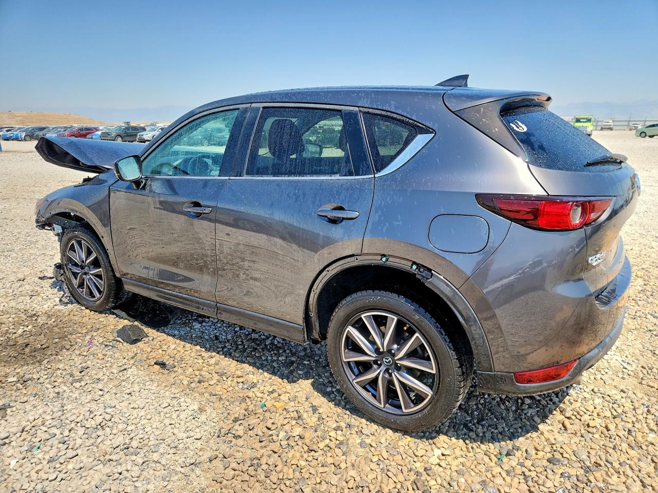 2018 Mazda Cx-5 Touring Gray vin: JM3KFBCM6J0372436