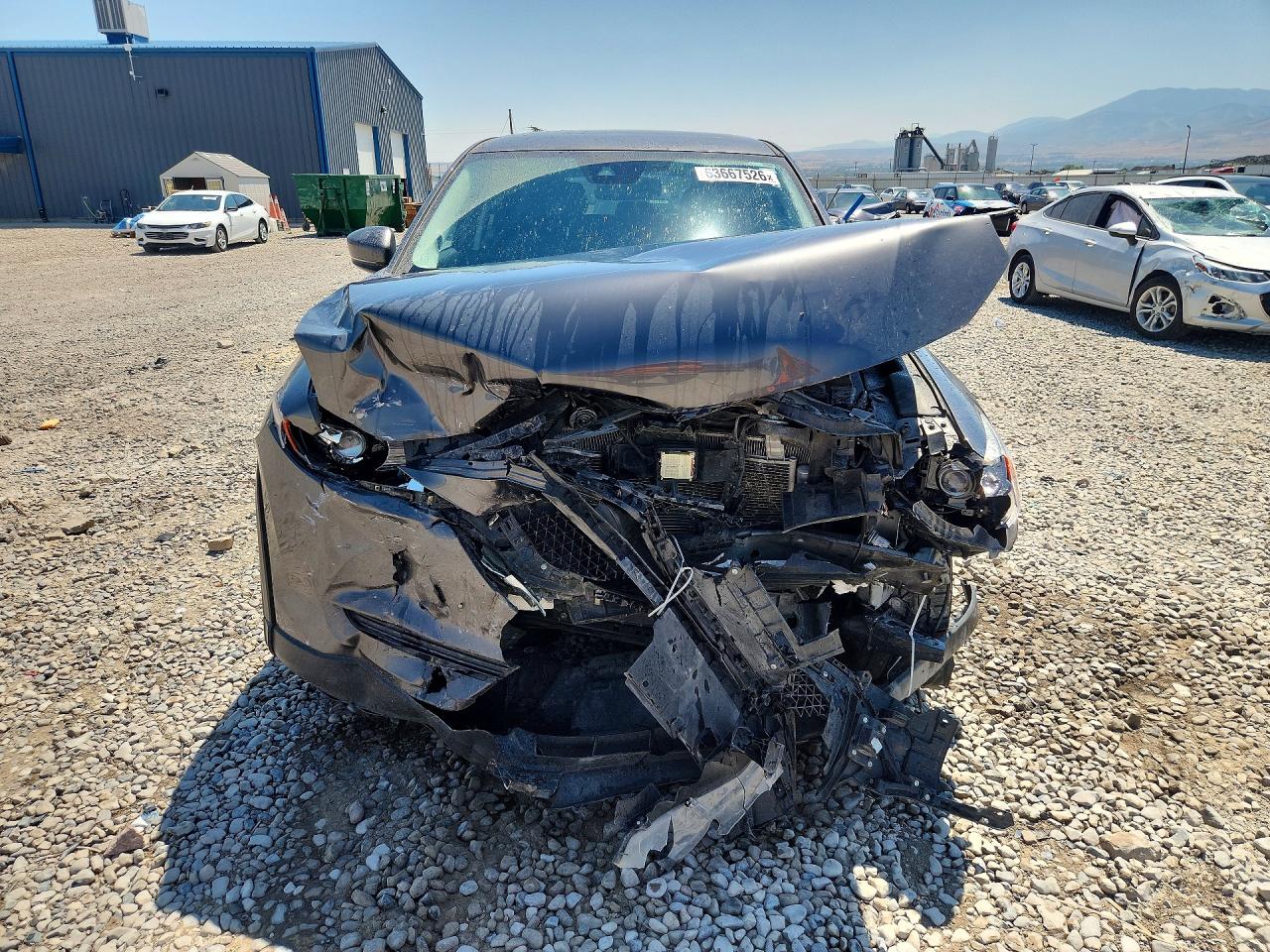 2018 Mazda Cx-5 Touring Gray vin: JM3KFBCM6J0372436
