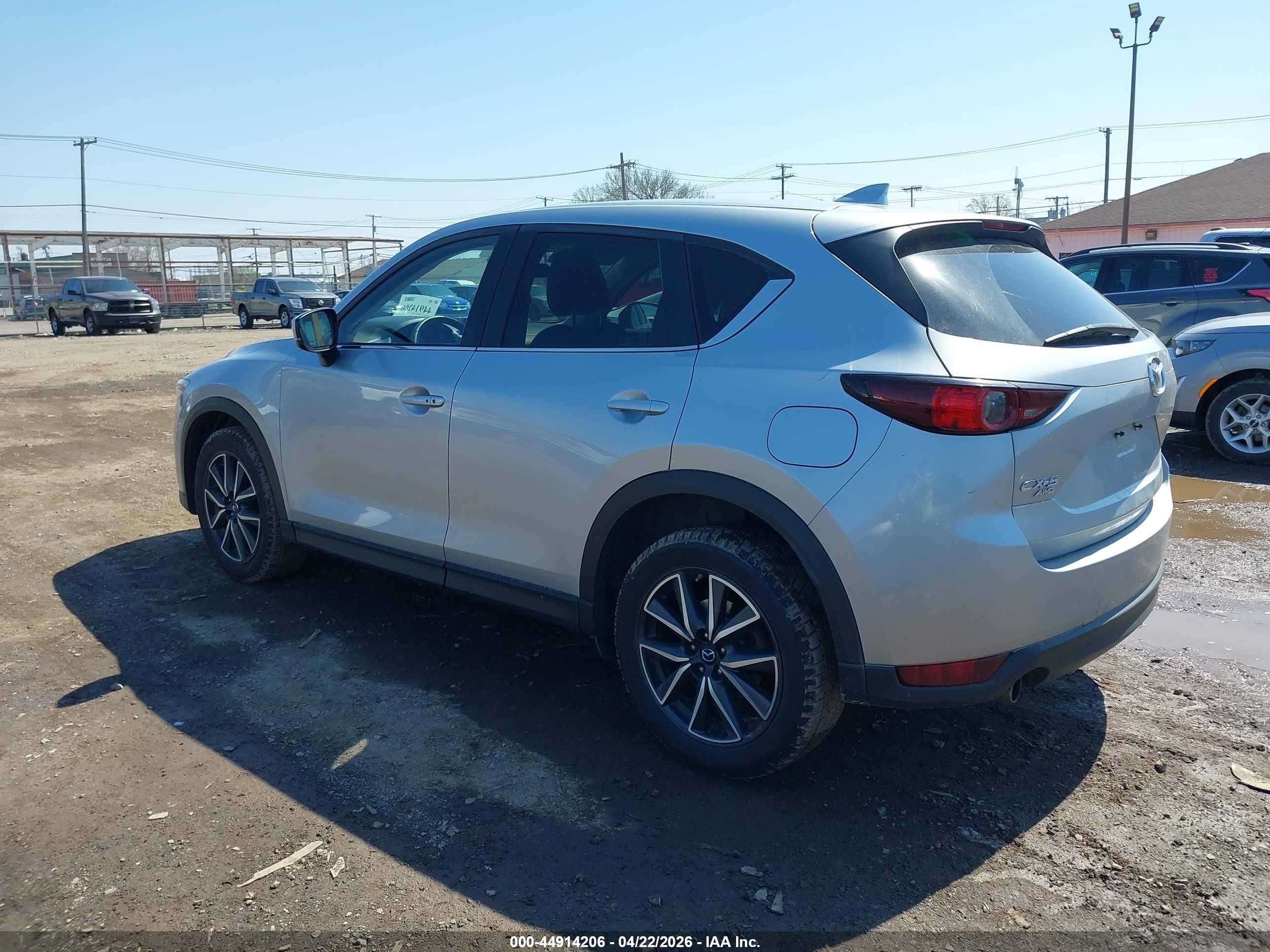 2018 Mazda Cx-5 Touring Silver vin: JM3KFBCM6J0410117