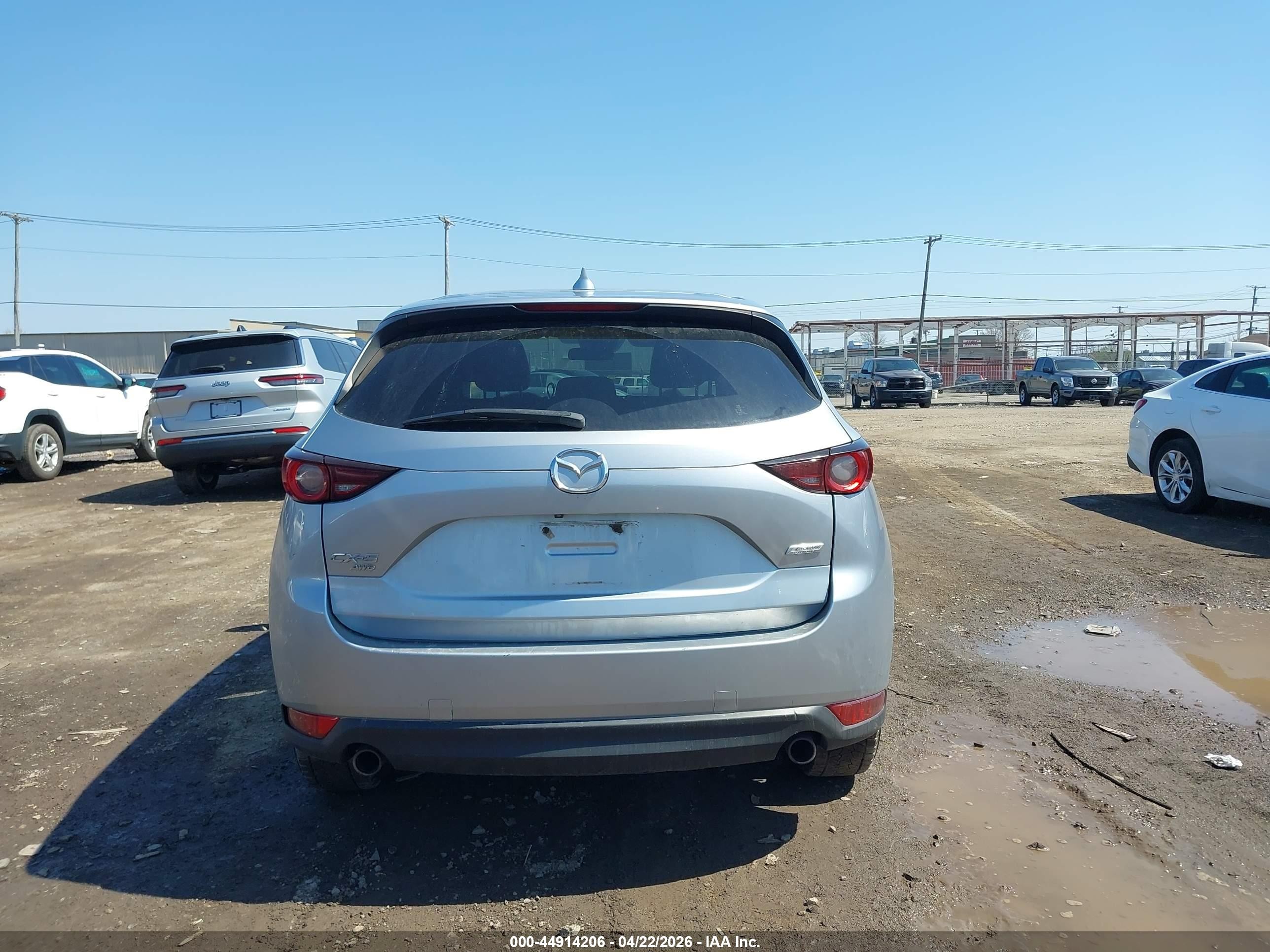 2018 Mazda Cx-5 Touring Silver vin: JM3KFBCM6J0410117