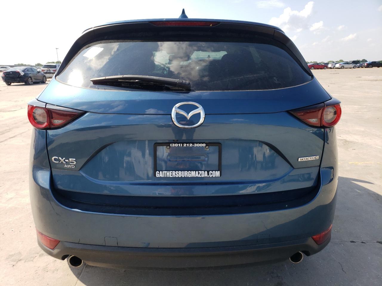 2020 Mazda Cx-5 Touring Blue vin: JM3KFBCM6L0765808