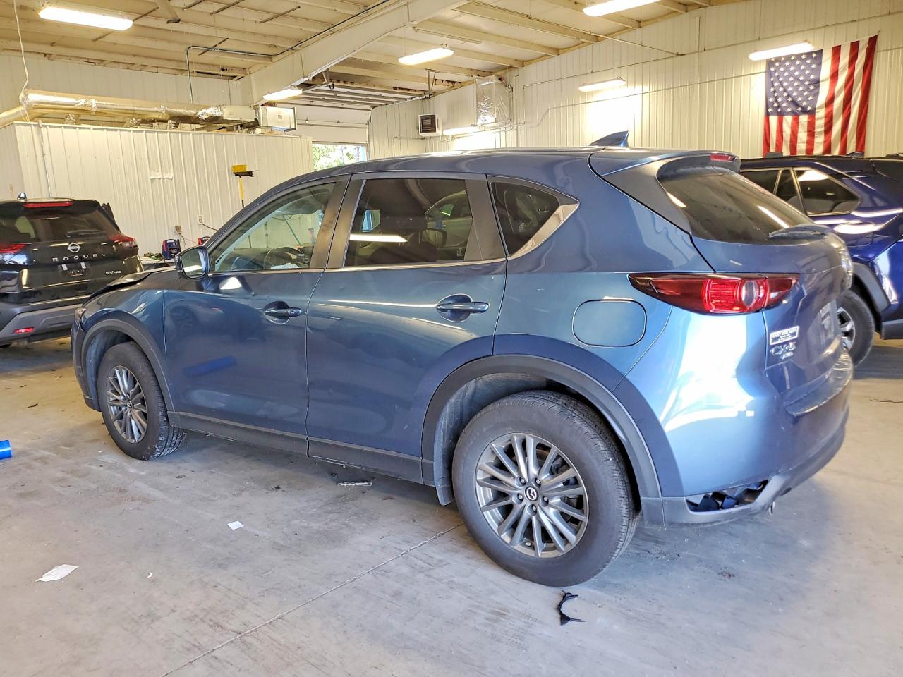2020 Mazda Cx-5 Touring Blue vin: JM3KFBCM6L0765808