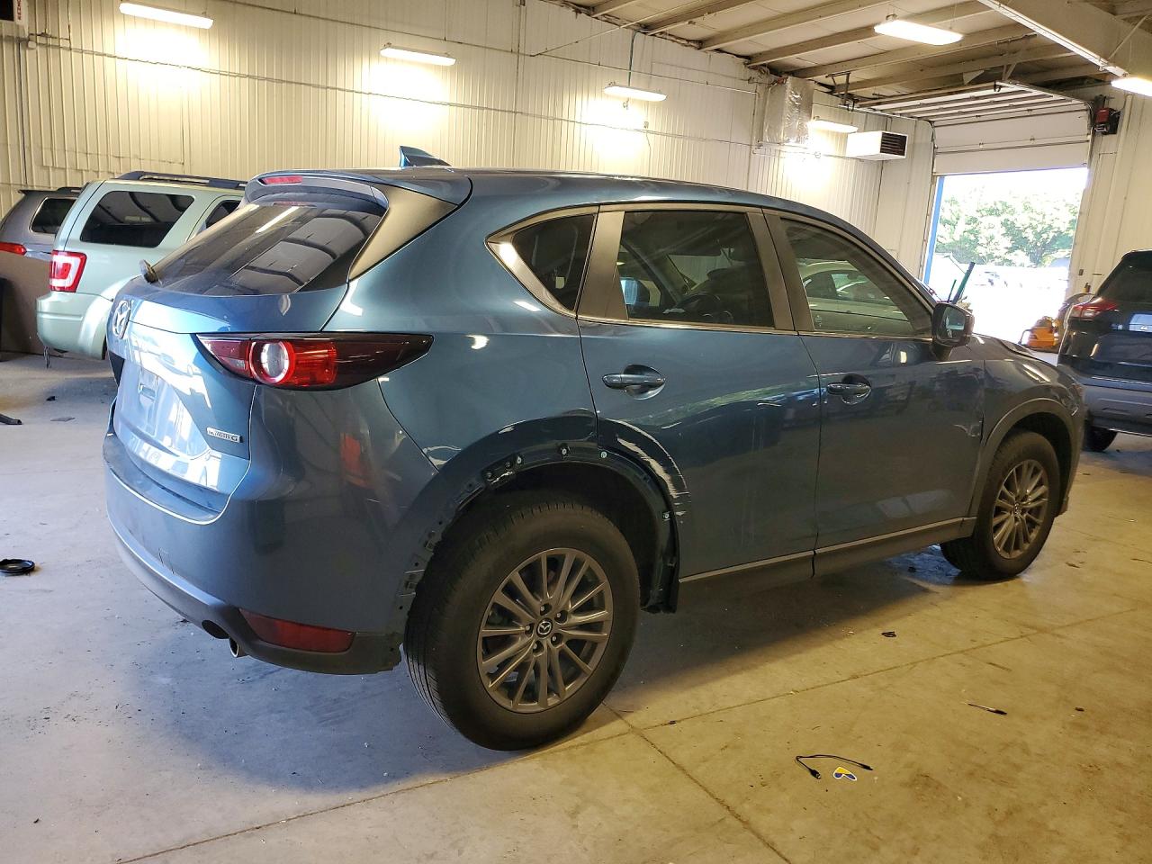 2020 Mazda Cx-5 Touring Blue vin: JM3KFBCM6L0765808
