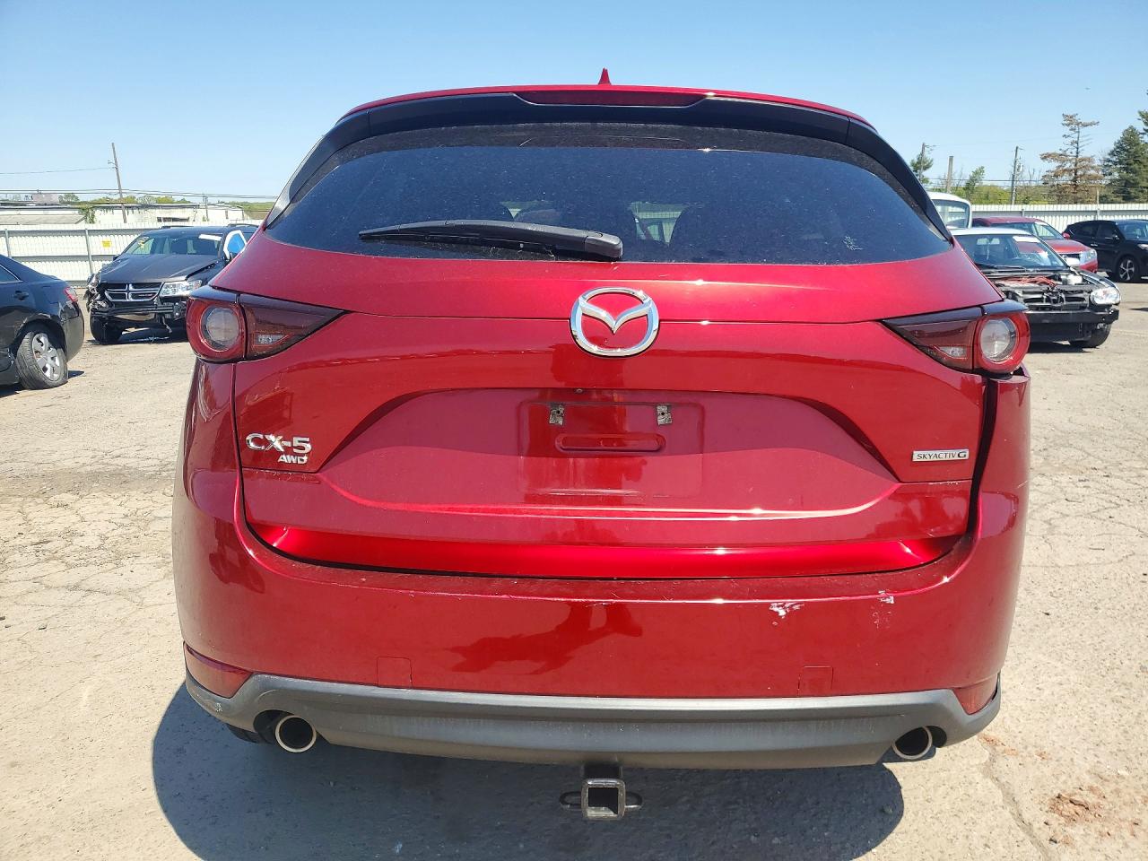 2021 Mazda Cx-5 Touring Red vin: JM3KFBCM6M0320860
