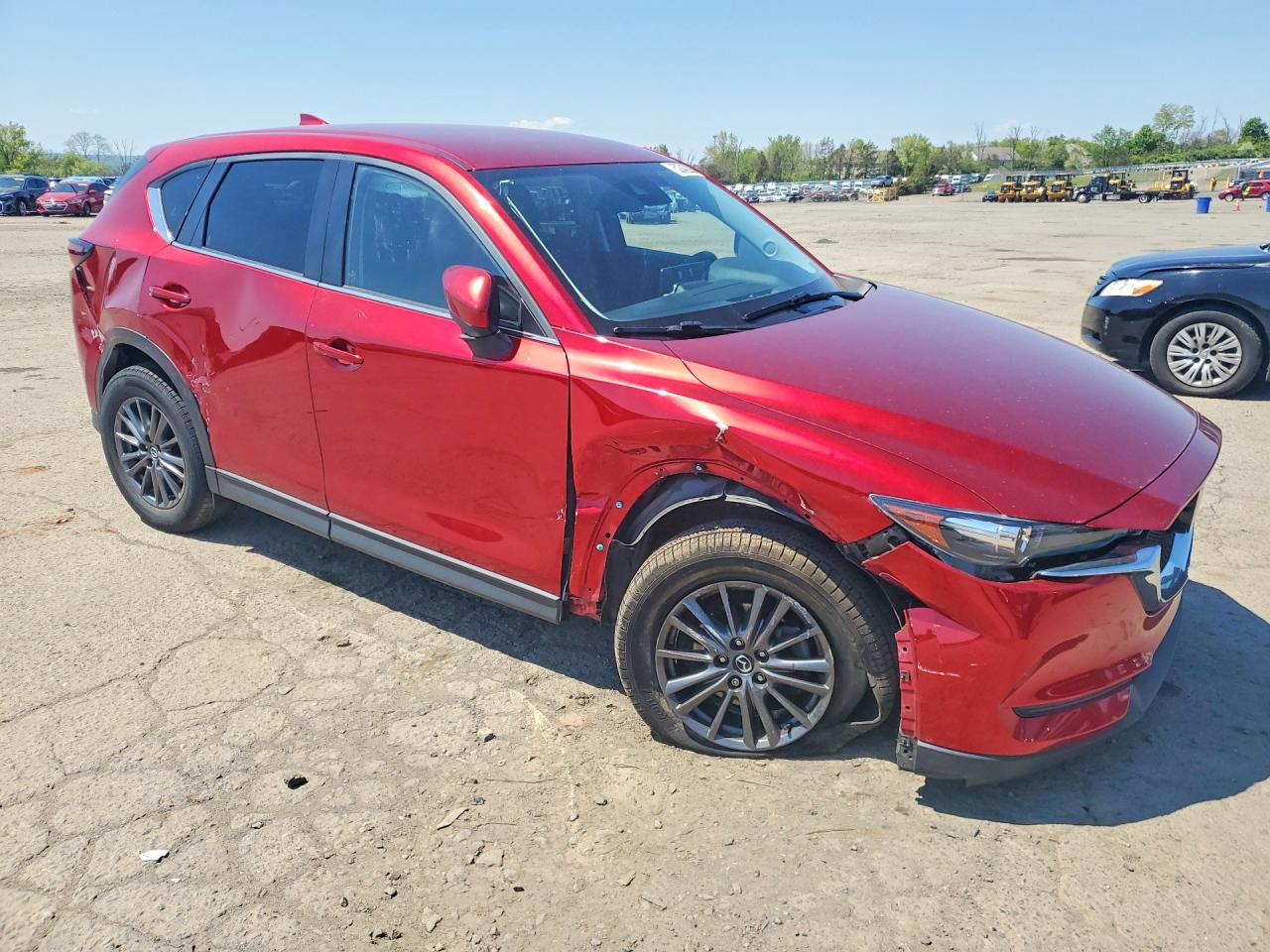 2021 Mazda Cx-5 Touring Red vin: JM3KFBCM6M0320860