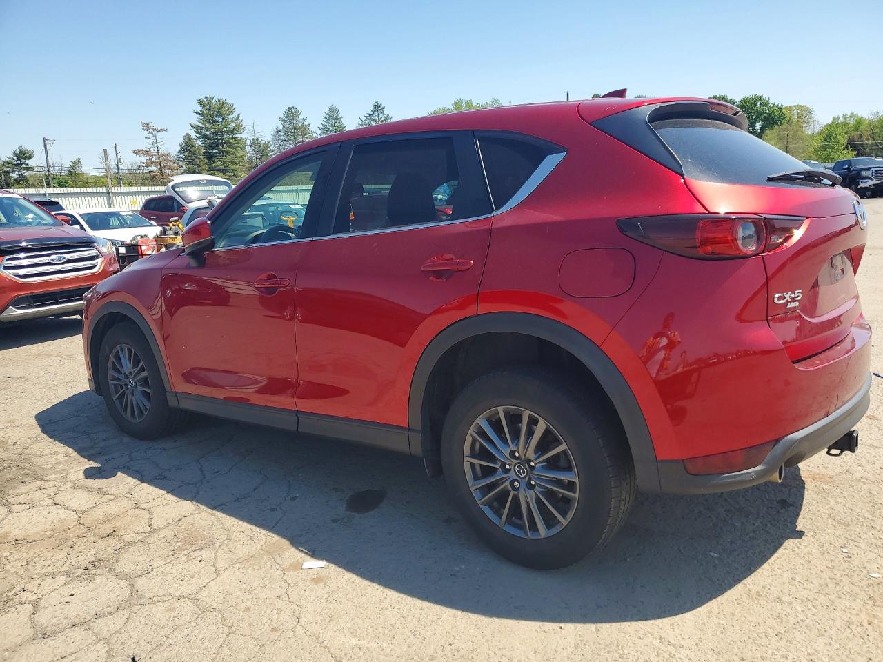 2021 Mazda Cx-5 Touring Red vin: JM3KFBCM6M0320860