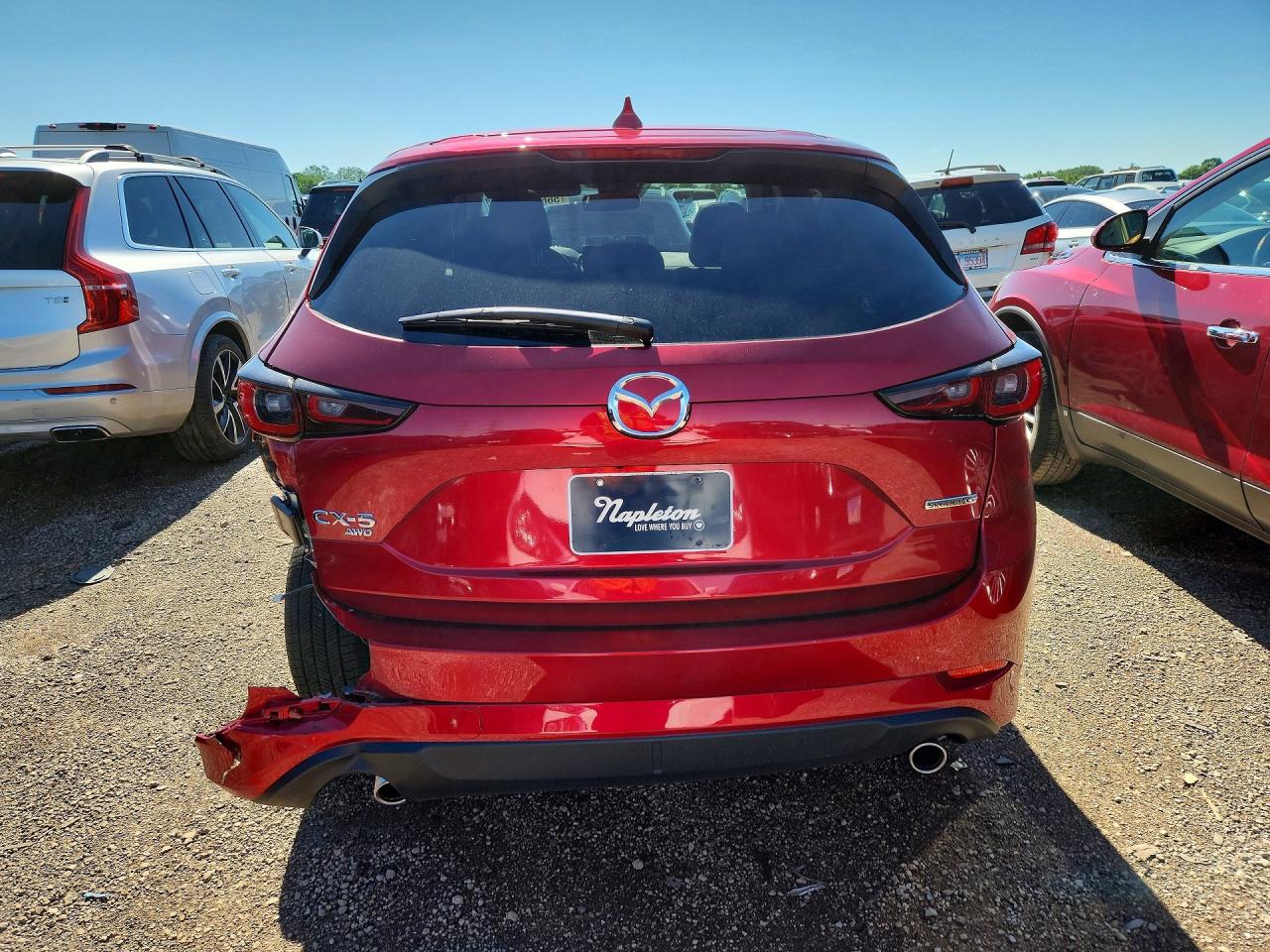 2025 Mazda Cx-5 Preferred Red vin: JM3KFBCM6S0783370