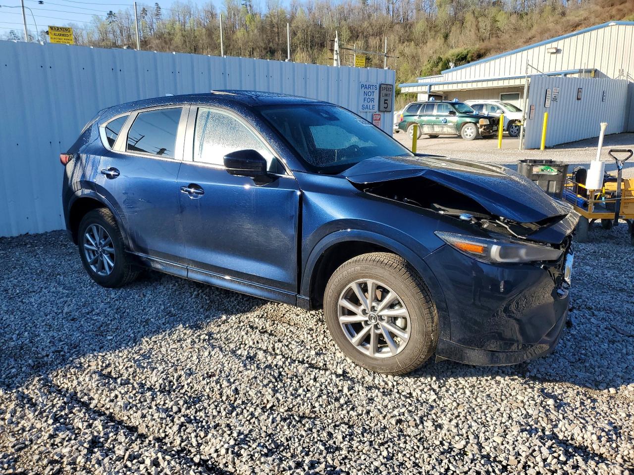2025 Mazda Cx-5 Blue vin: JM3KFBCM6S0789704