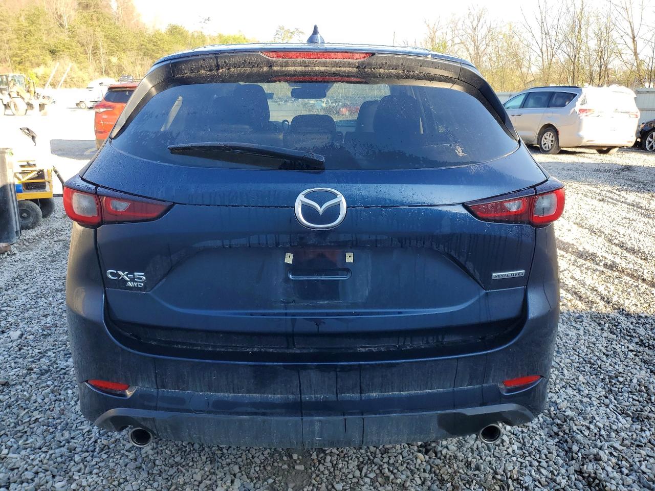 2025 Mazda Cx-5 Blue vin: JM3KFBCM6S0789704