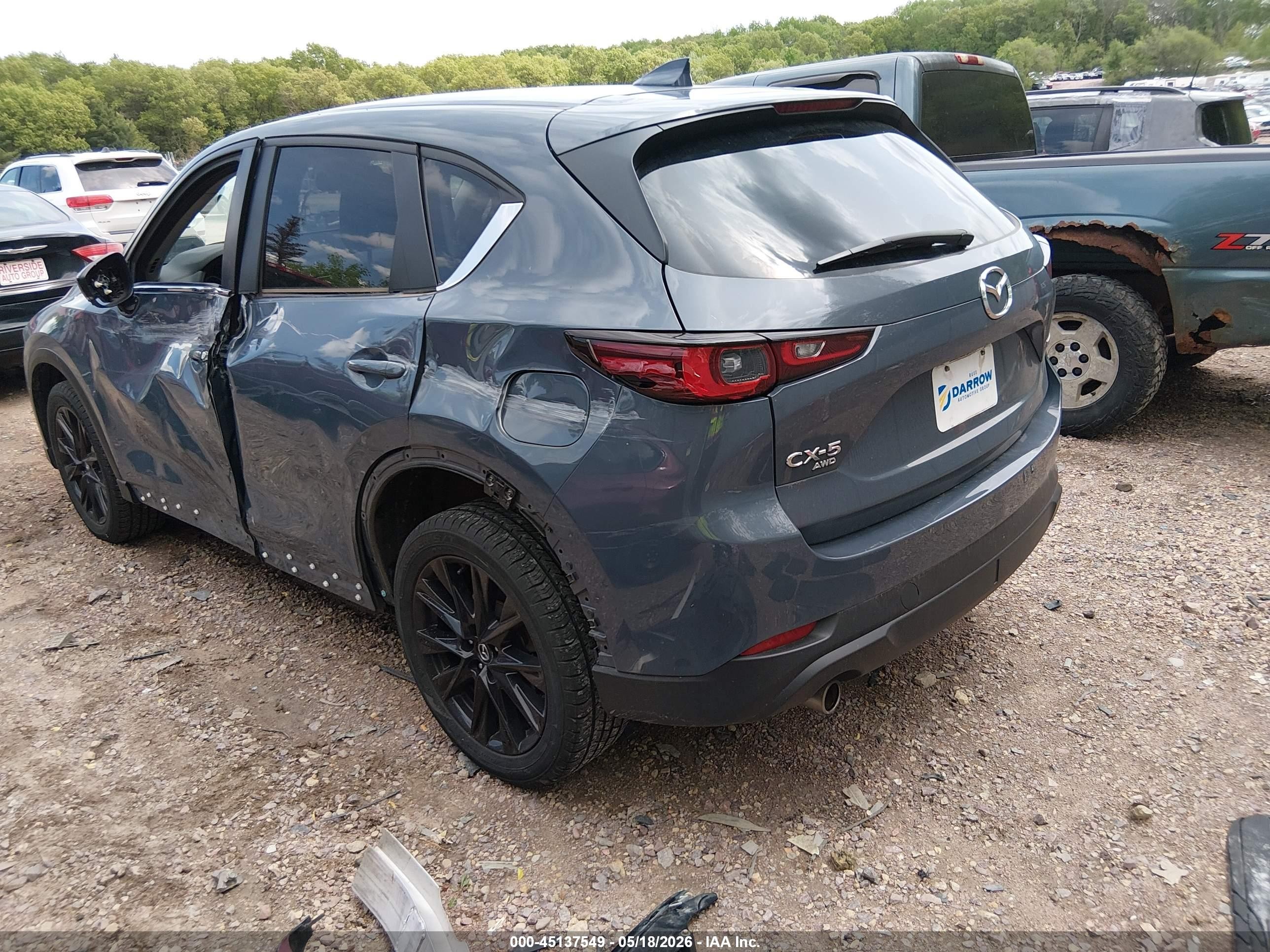 2023 Mazda Cx-5 2.5 S Carbon Edition Light Blue vin: JM3KFBCM7P0189135