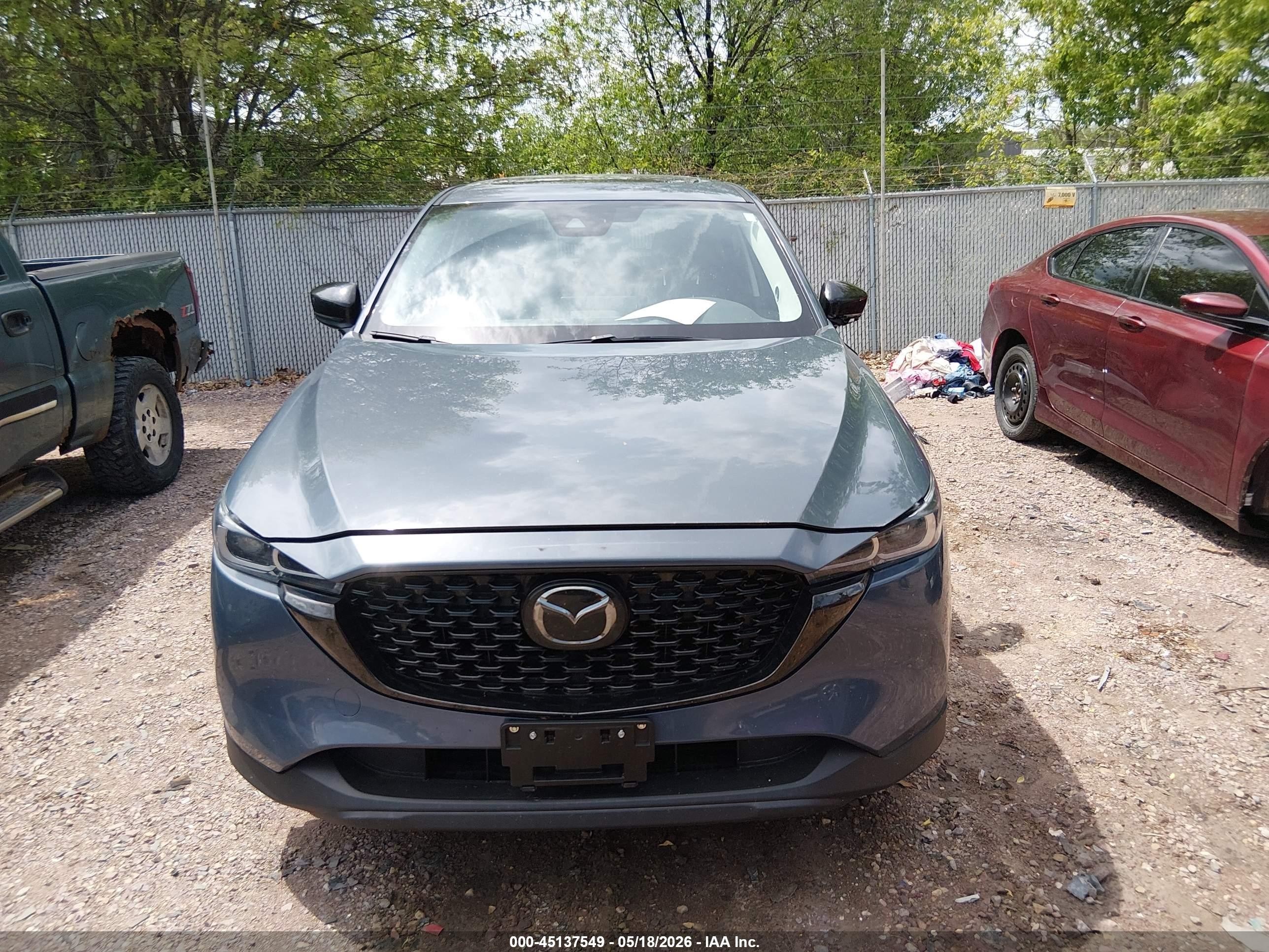 2023 Mazda Cx-5 2.5 S Carbon Edition Light Blue vin: JM3KFBCM7P0189135