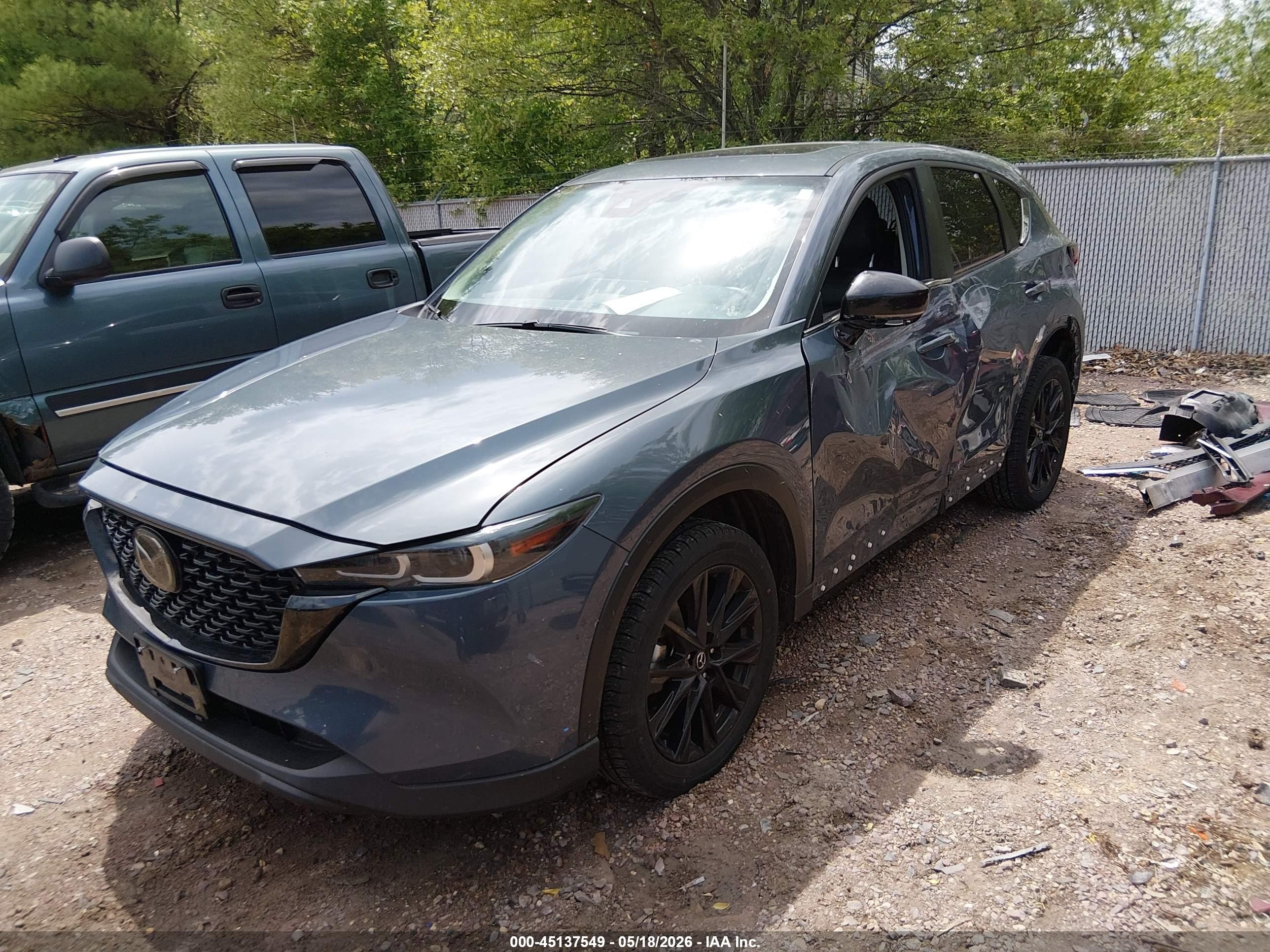2023 Mazda Cx-5 2.5 S Carbon Edition Light Blue vin: JM3KFBCM7P0189135