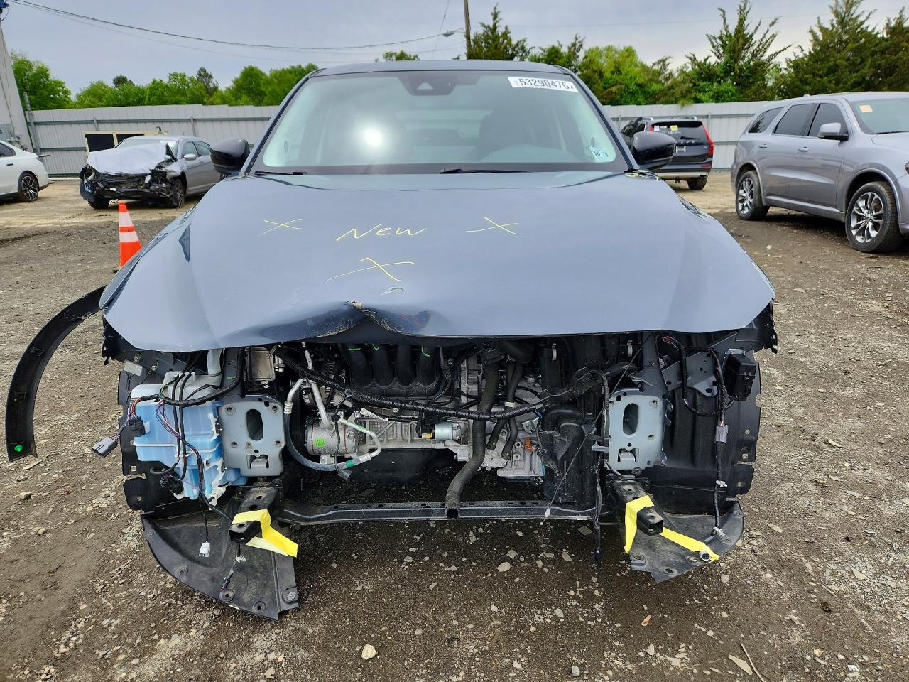 2023 Mazda Cx-5 Preferred Серый vin: JM3KFBCM7P0211750