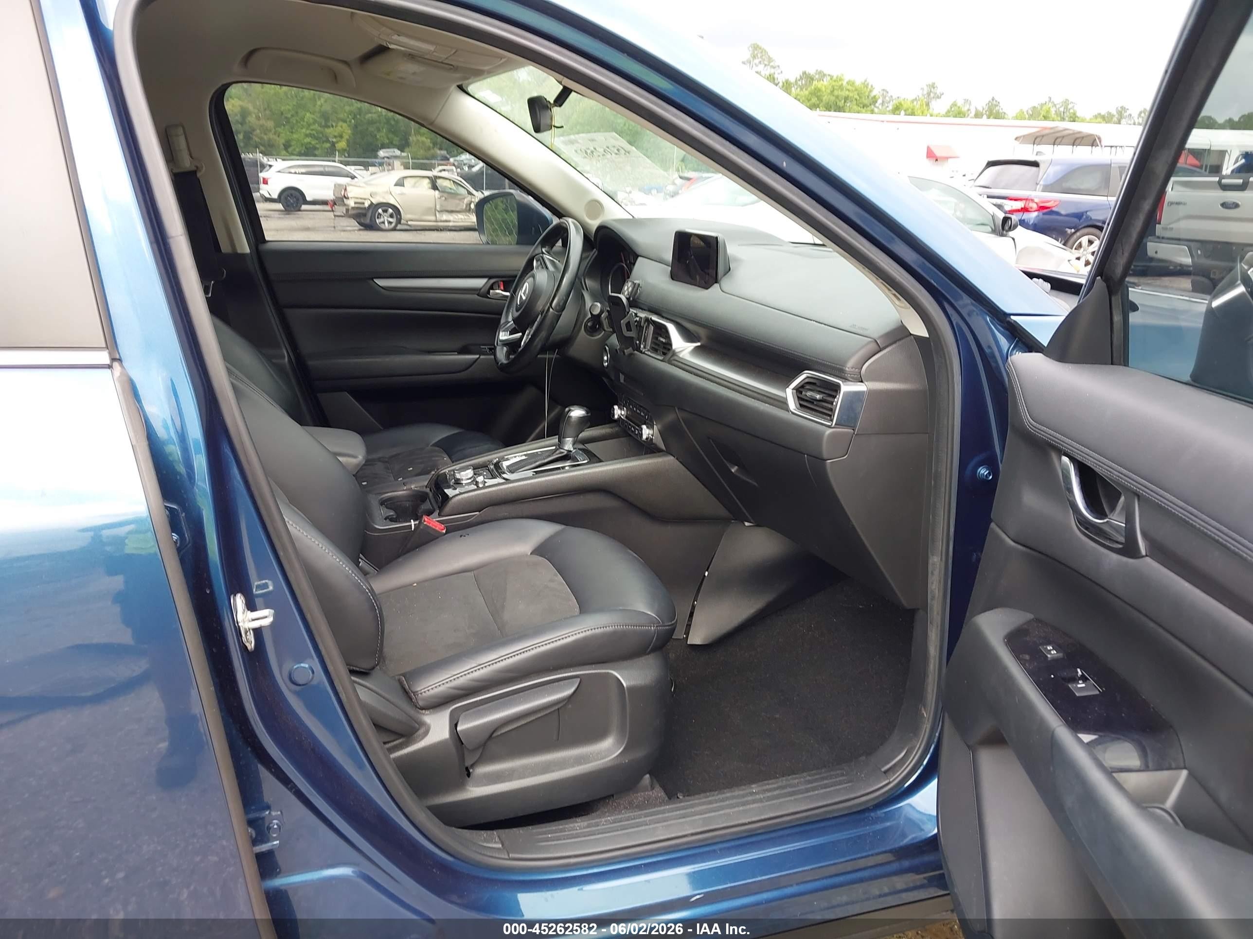2019 Mazda Cx-5 Touring Blue vin: JM3KFBCM8K0619392
