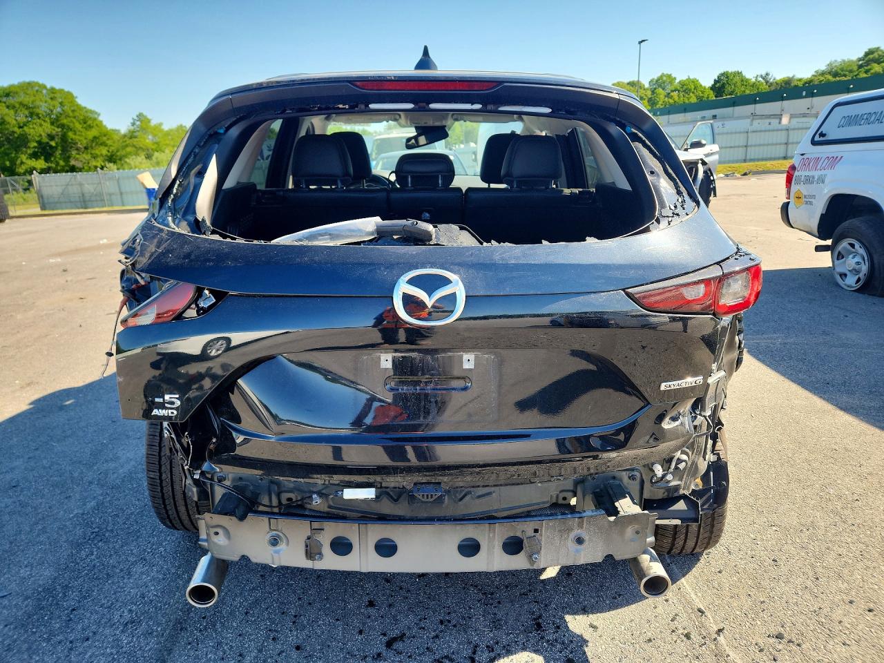 2025 Mazda Cx-5 Preferred Black vin: JM3KFBCM8S0804283