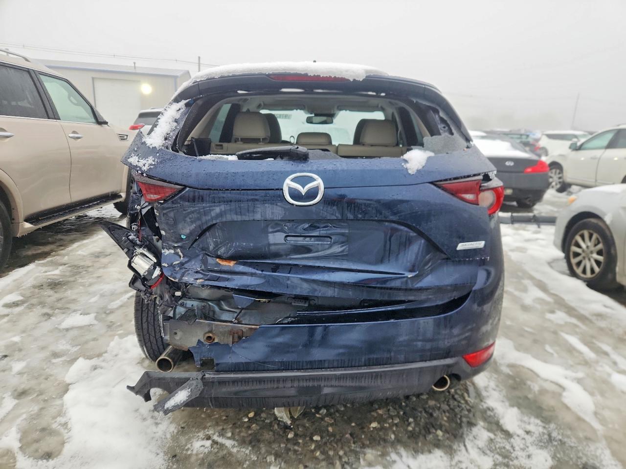 2018 Mazda Cx-5 Touring Blue vin: JM3KFBCM9J0469940