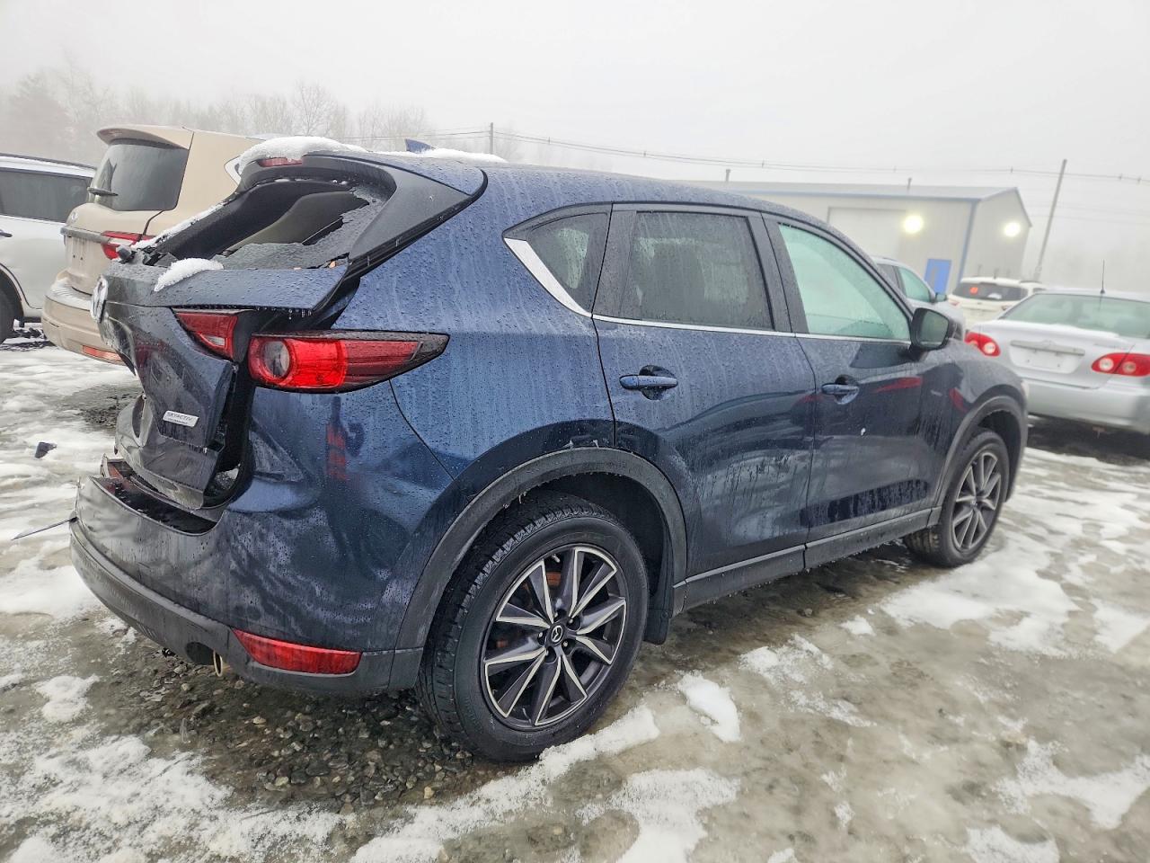 2018 Mazda Cx-5 Touring Blue vin: JM3KFBCM9J0469940