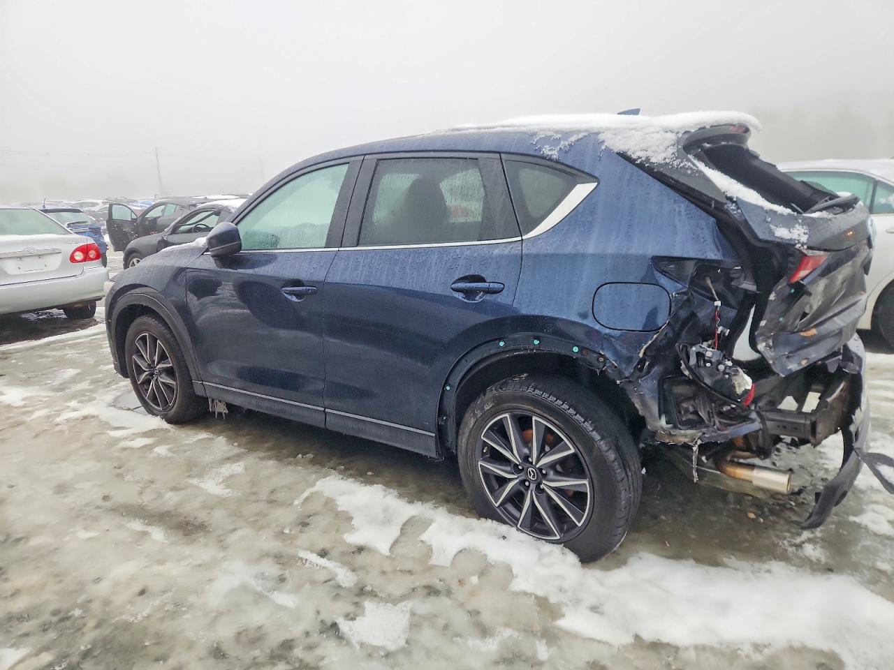 2018 Mazda Cx-5 Touring Blue vin: JM3KFBCM9J0469940